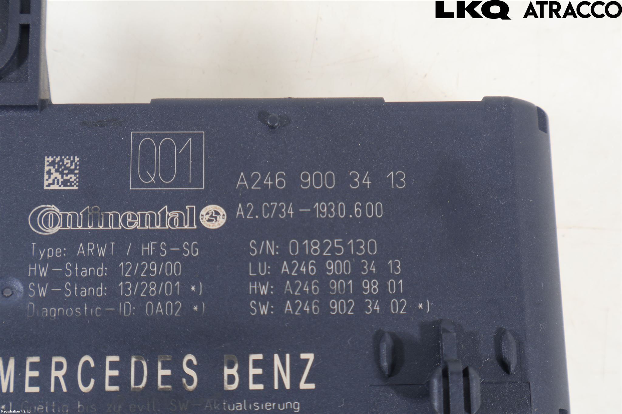 Mercedes-Benz MB GLA-KLASS (X156) 13-20 Styrenhet Baklucka
