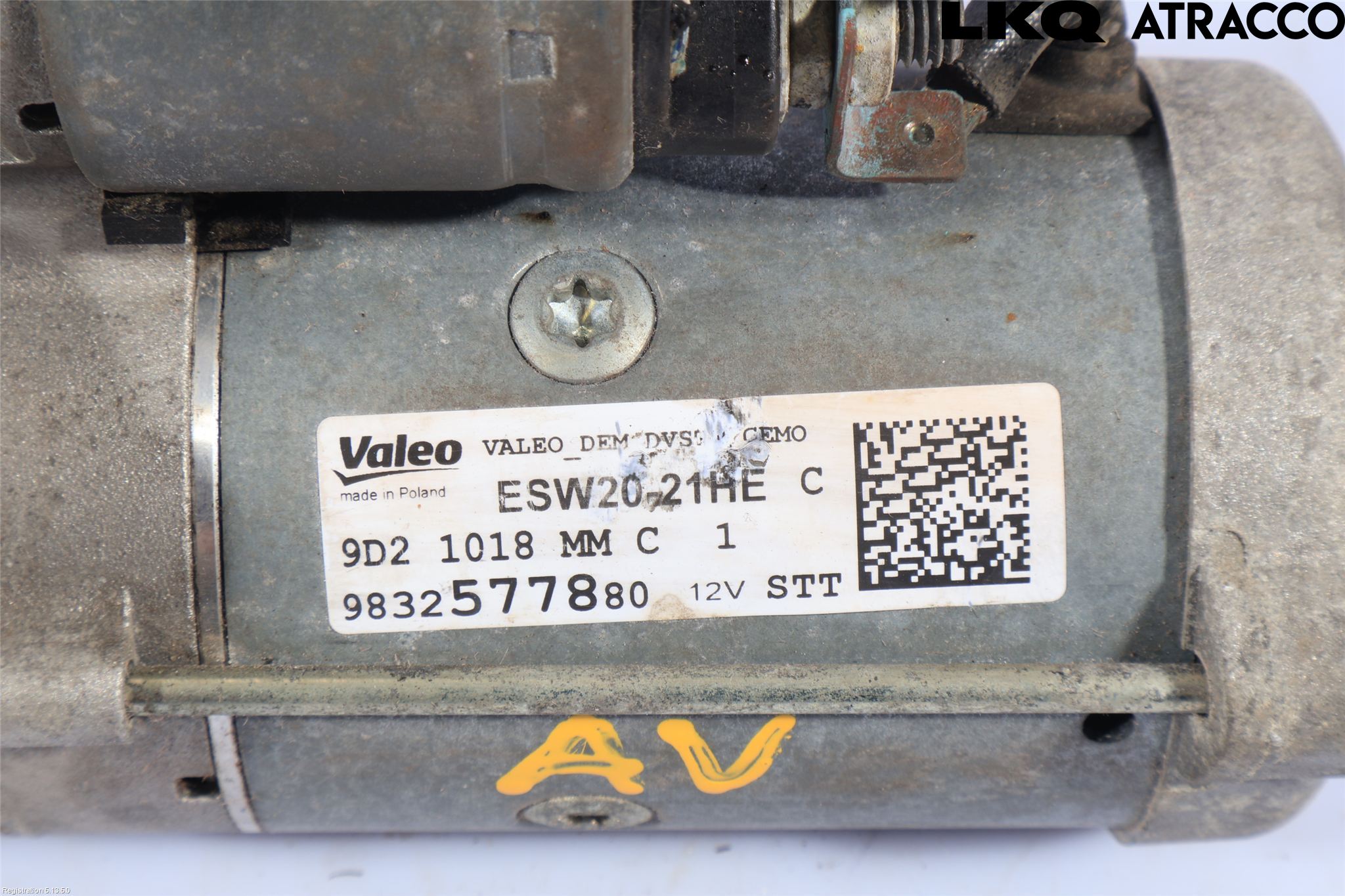 Toyota PROACE II 16- Startmotor Diesel