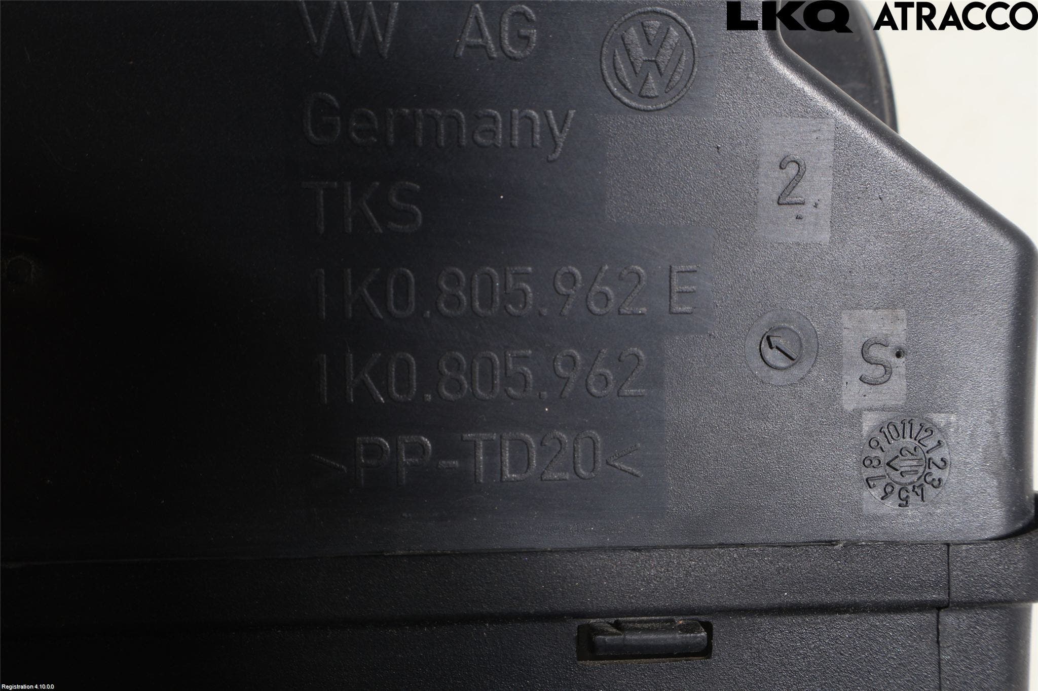 Volkswagen VW GOLF VI 09-13 Deflektor Plåt-Plast Kylning