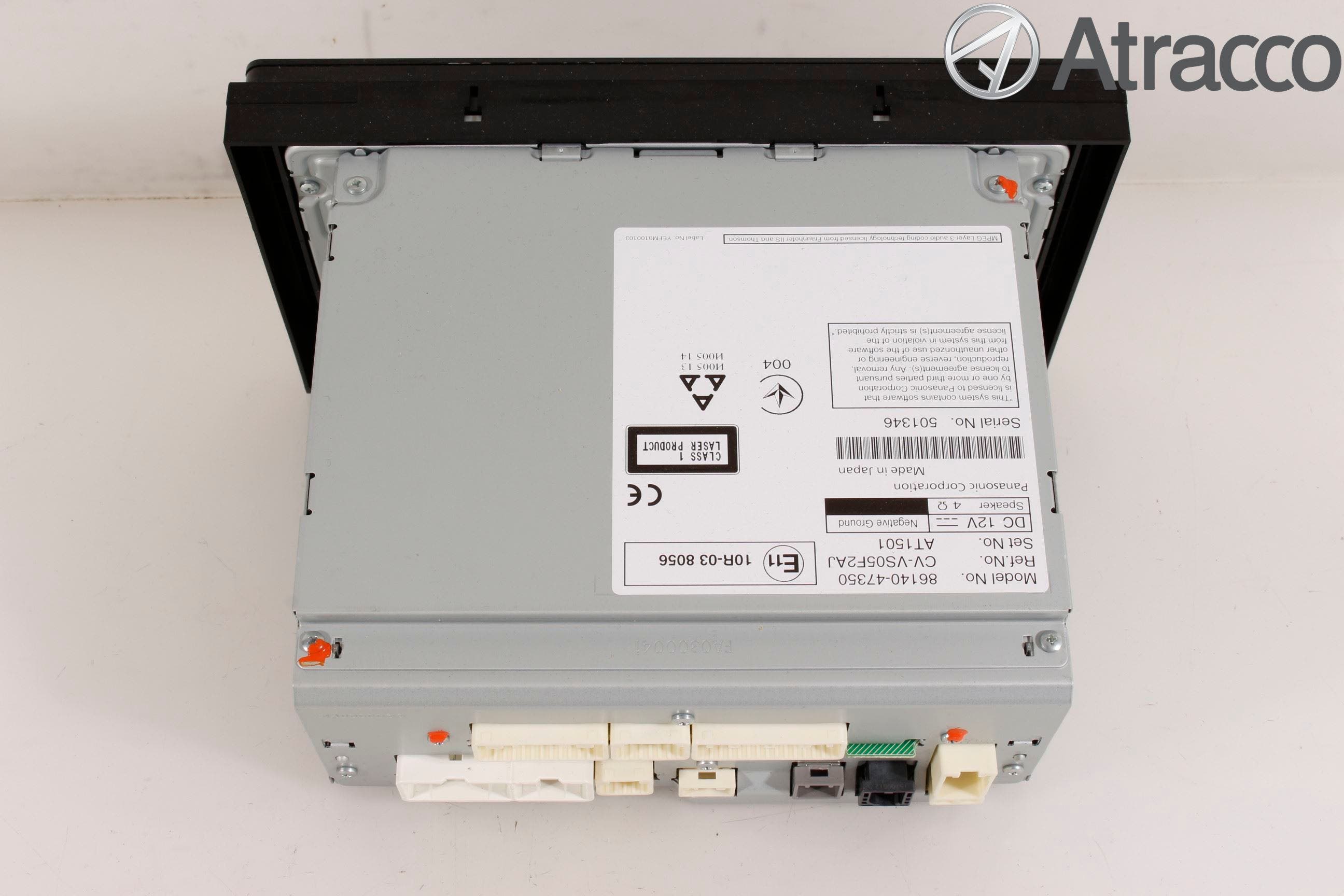 Toyota PRIUS (ZVW50) 16-21 Cd Radio - Multimediapanel