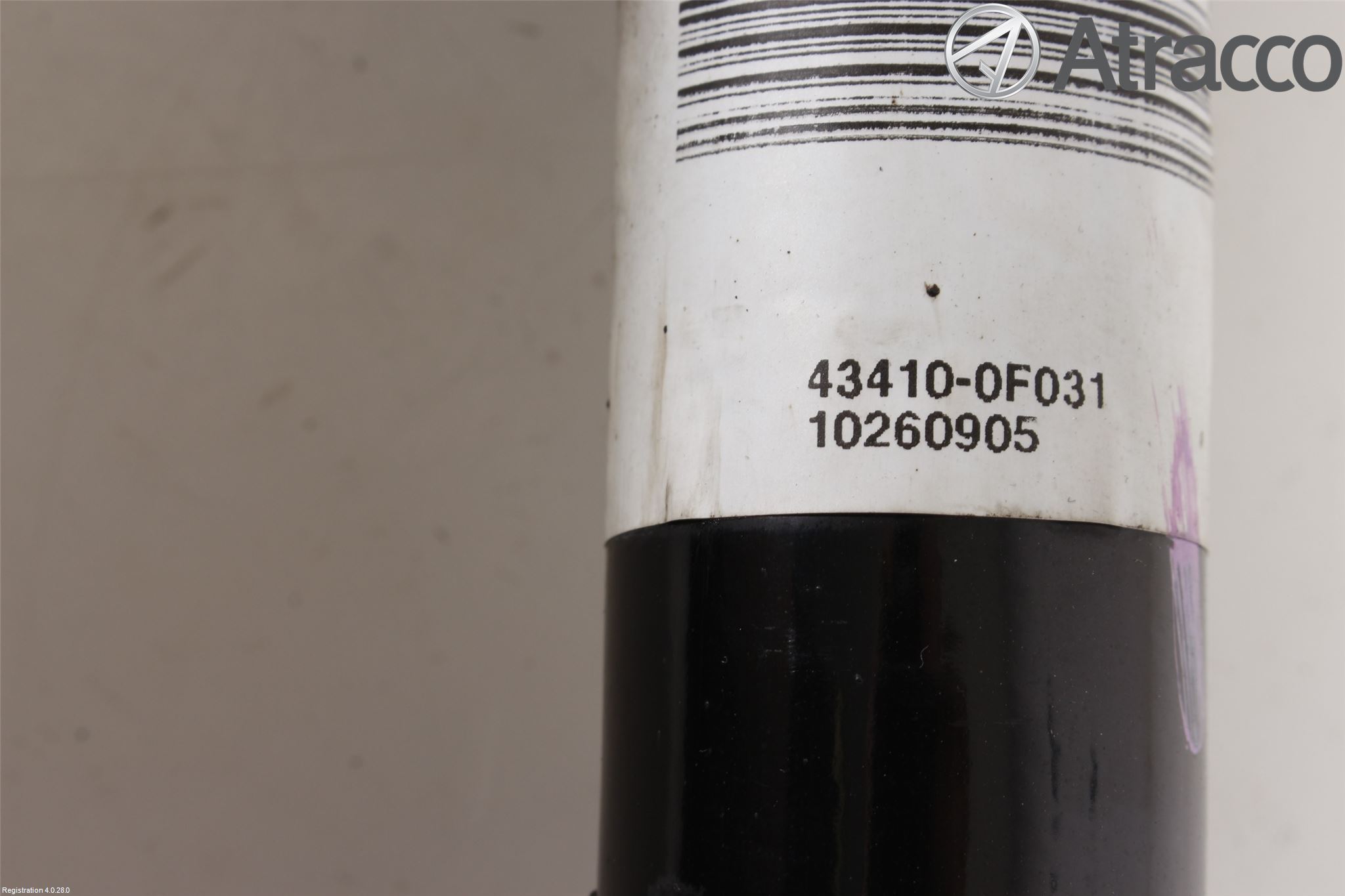 Toyota VERSO 09-18 Drivaxel Fram Höger