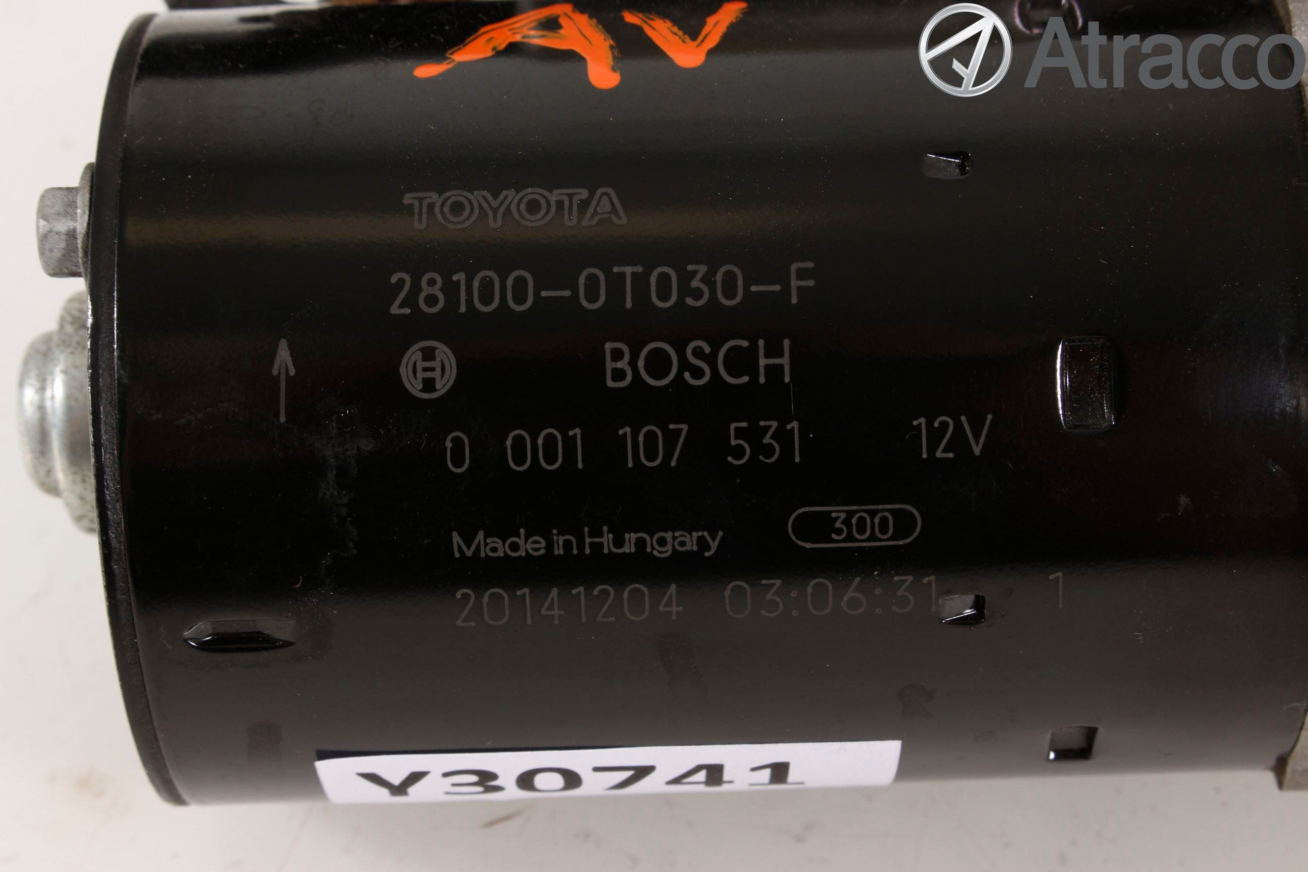 Toyota VERSO 09-18 Startmotor