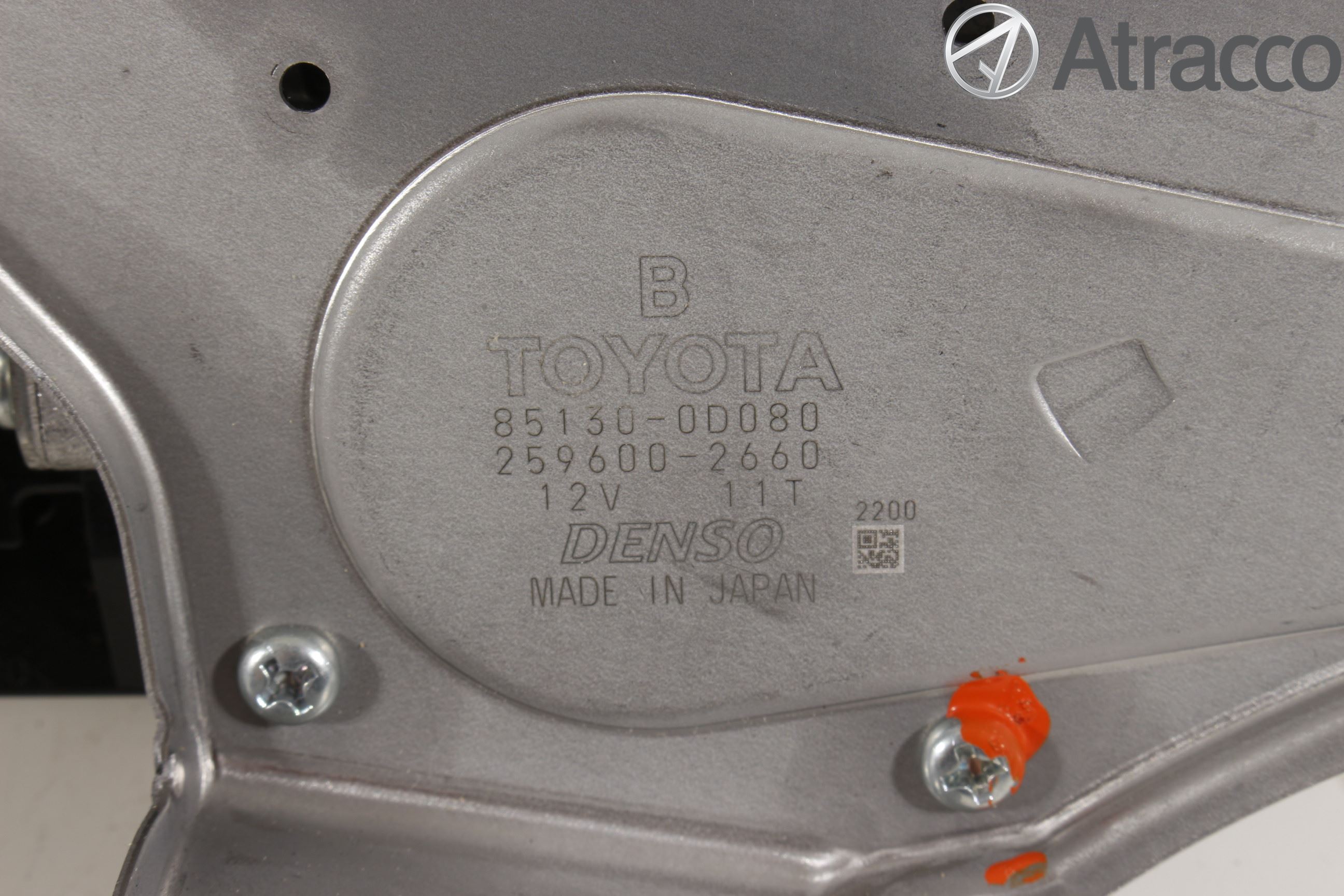 Toyota YARIS XP130 15-20 Torkarmotor Baklucka
