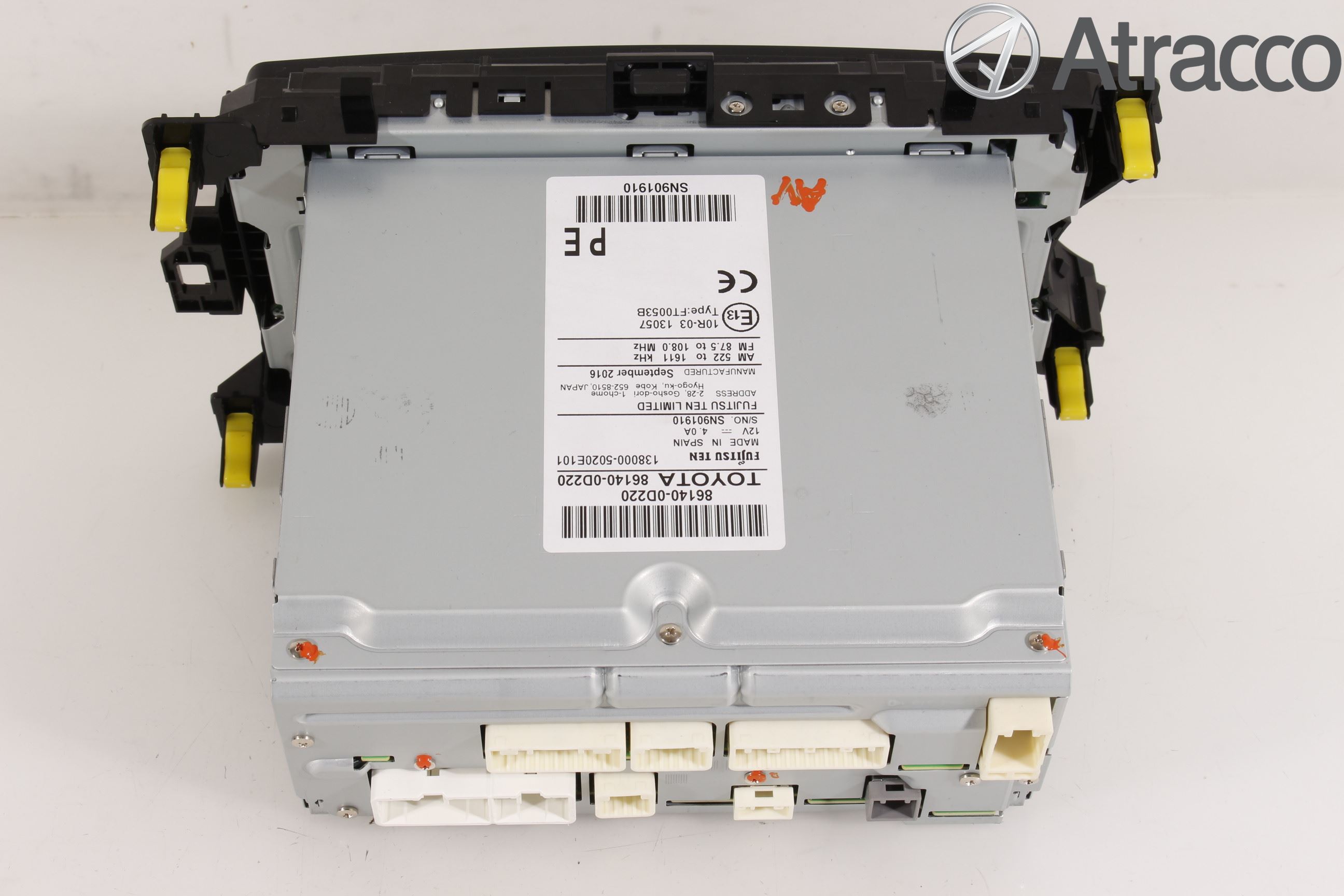 Toyota YARIS XP130 15-20 Cd Radio - Multimediapanel