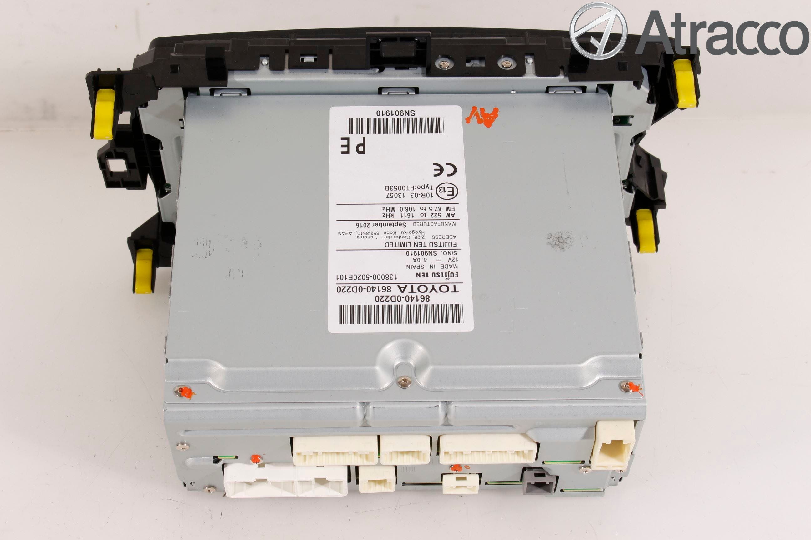 Toyota YARIS XP130 15-20 Cd Radio - Multimediapanel