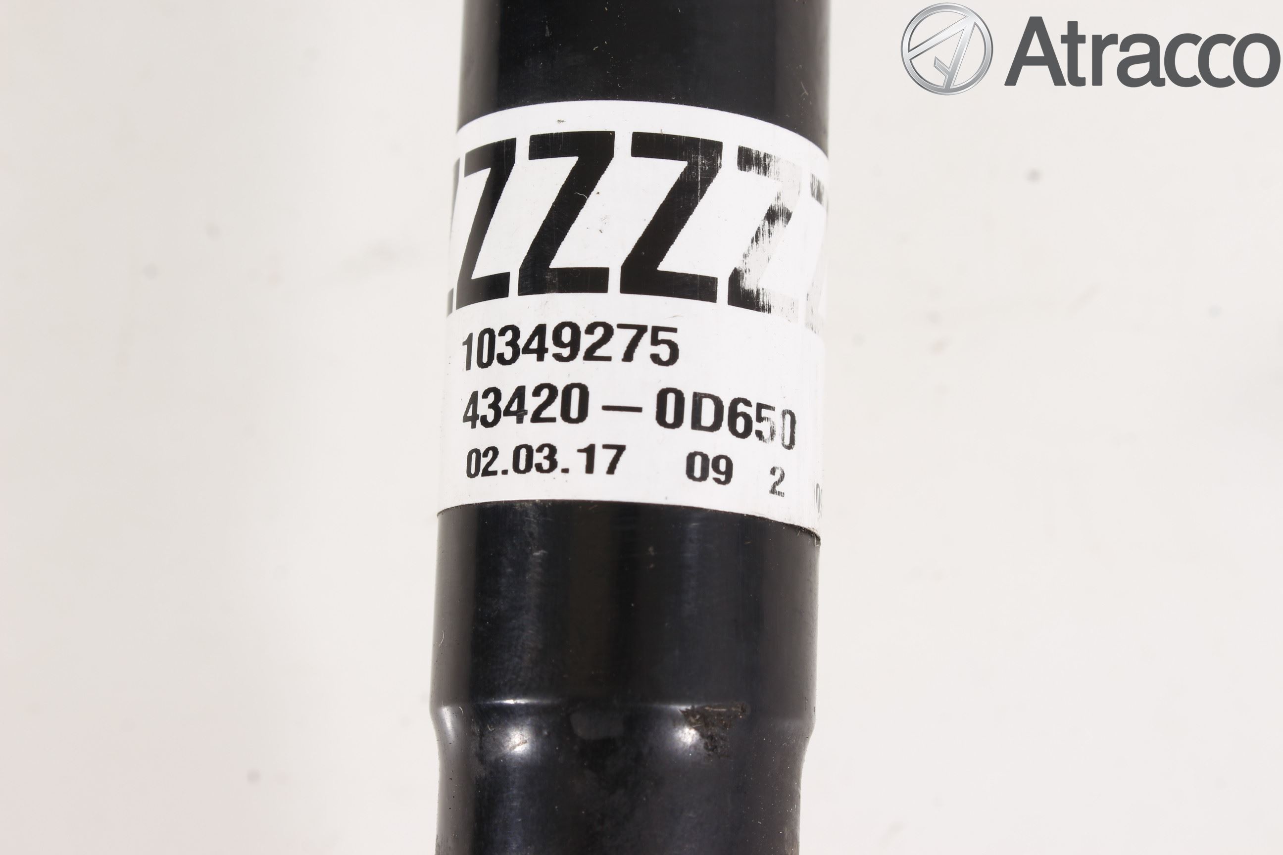 Toyota YARIS XP130 15-20 Drivaxel Fram Vänster