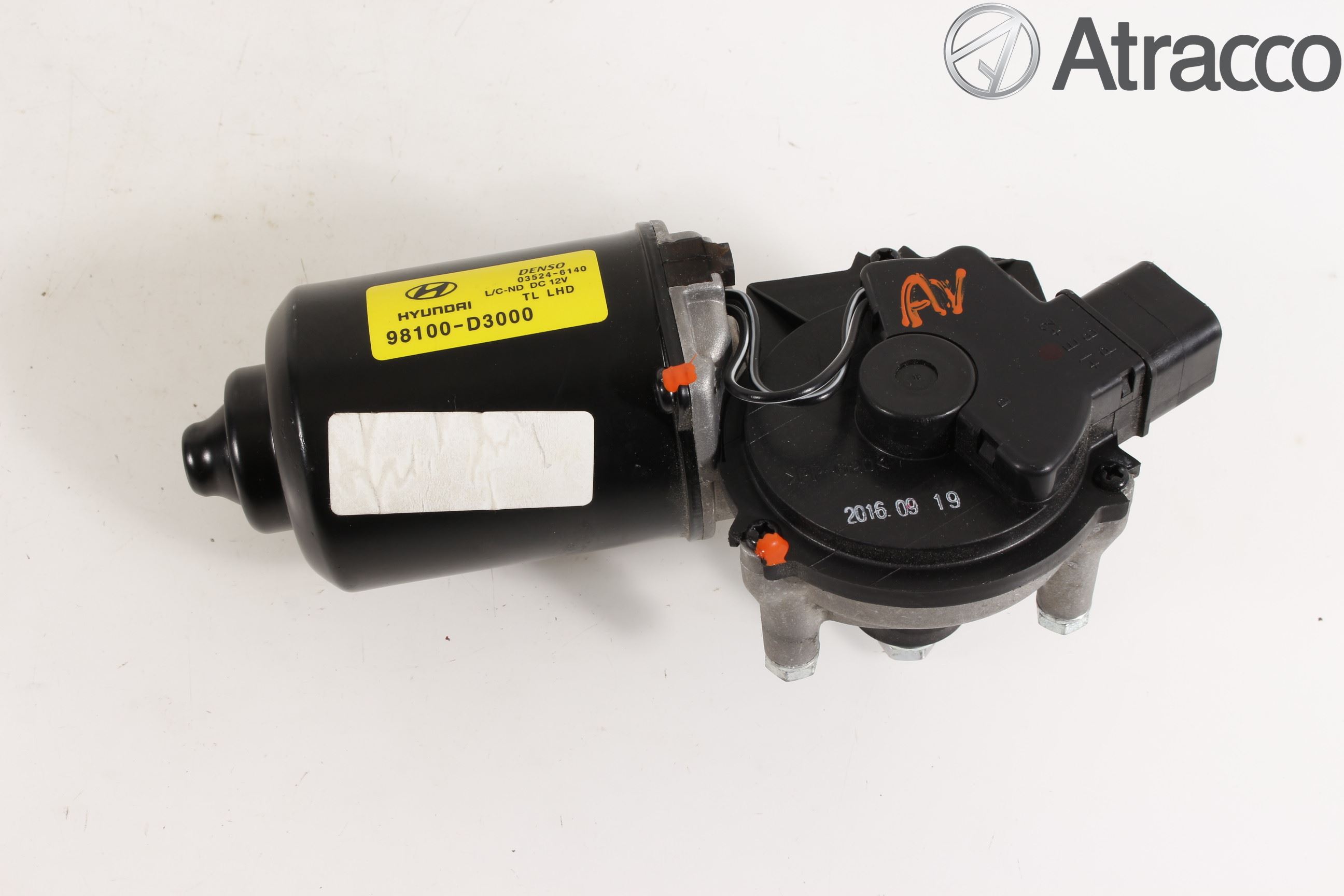 Hyundai TUCSON 05- Torkarmotor Vindruta