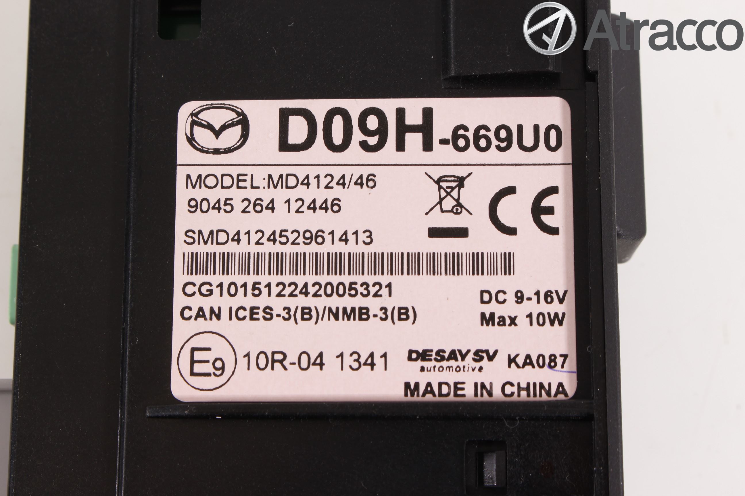 Mazda CX-3 Cd Radio - Multimediapanel