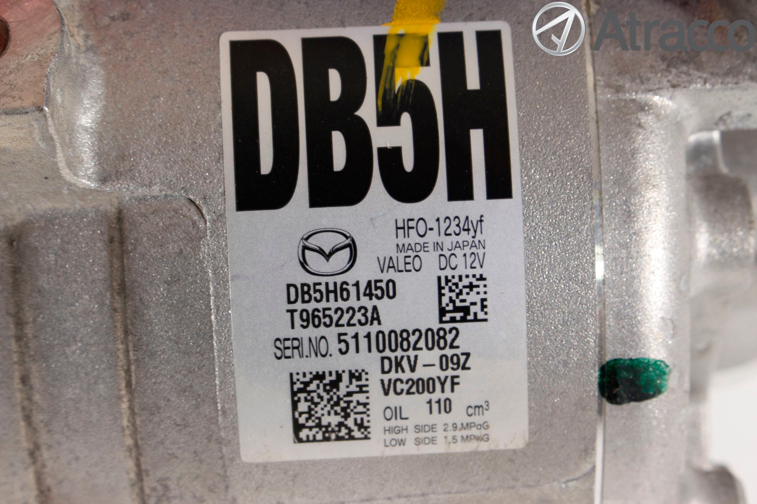 Mazda 2 (DJ) 15-22 Ac Kompressor