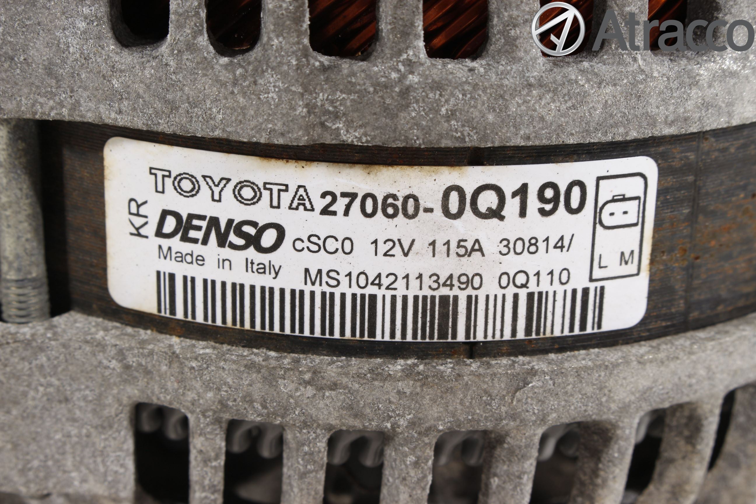 Toyota AYGO 15-21 Generator