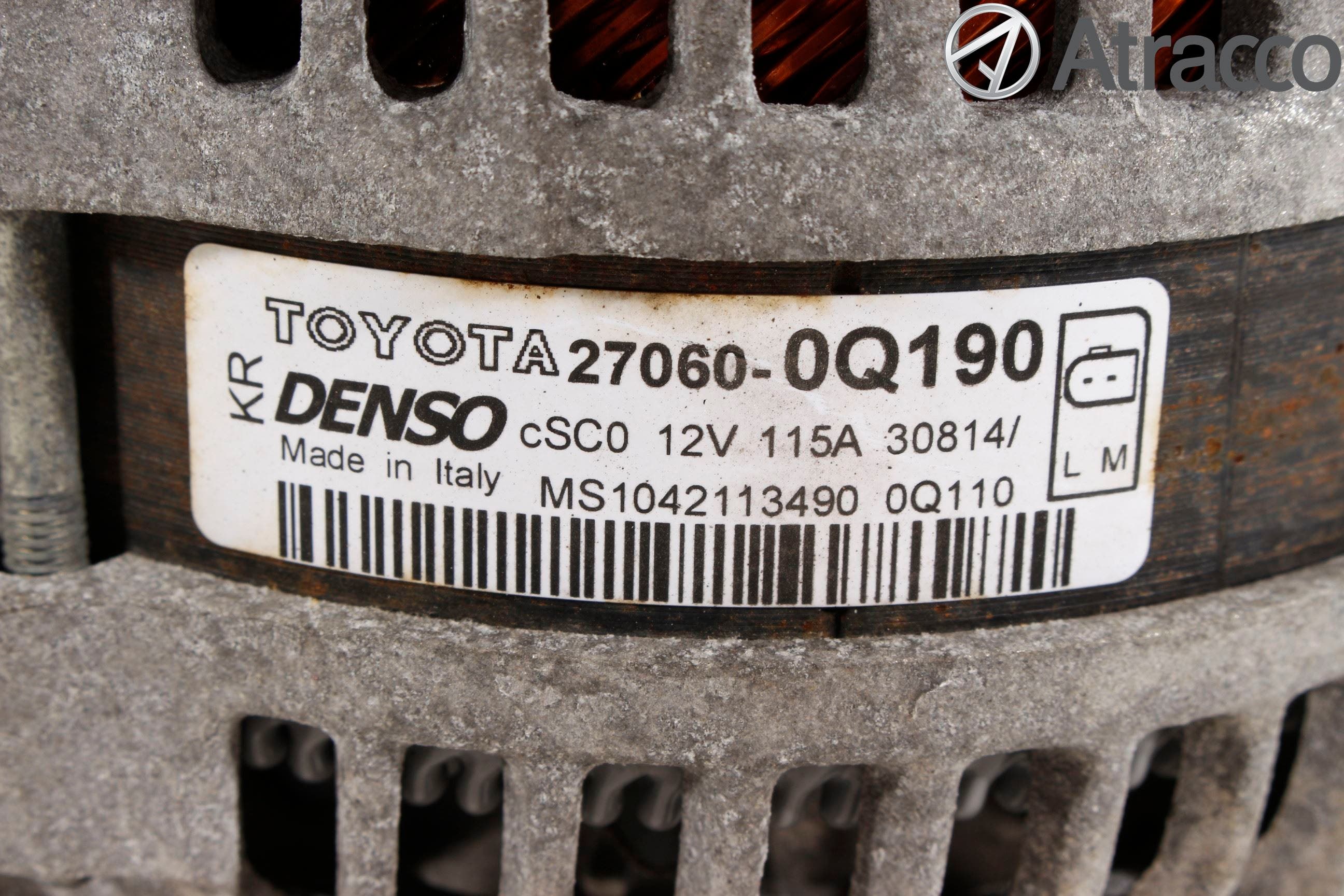Toyota AYGO 15-21 Generator