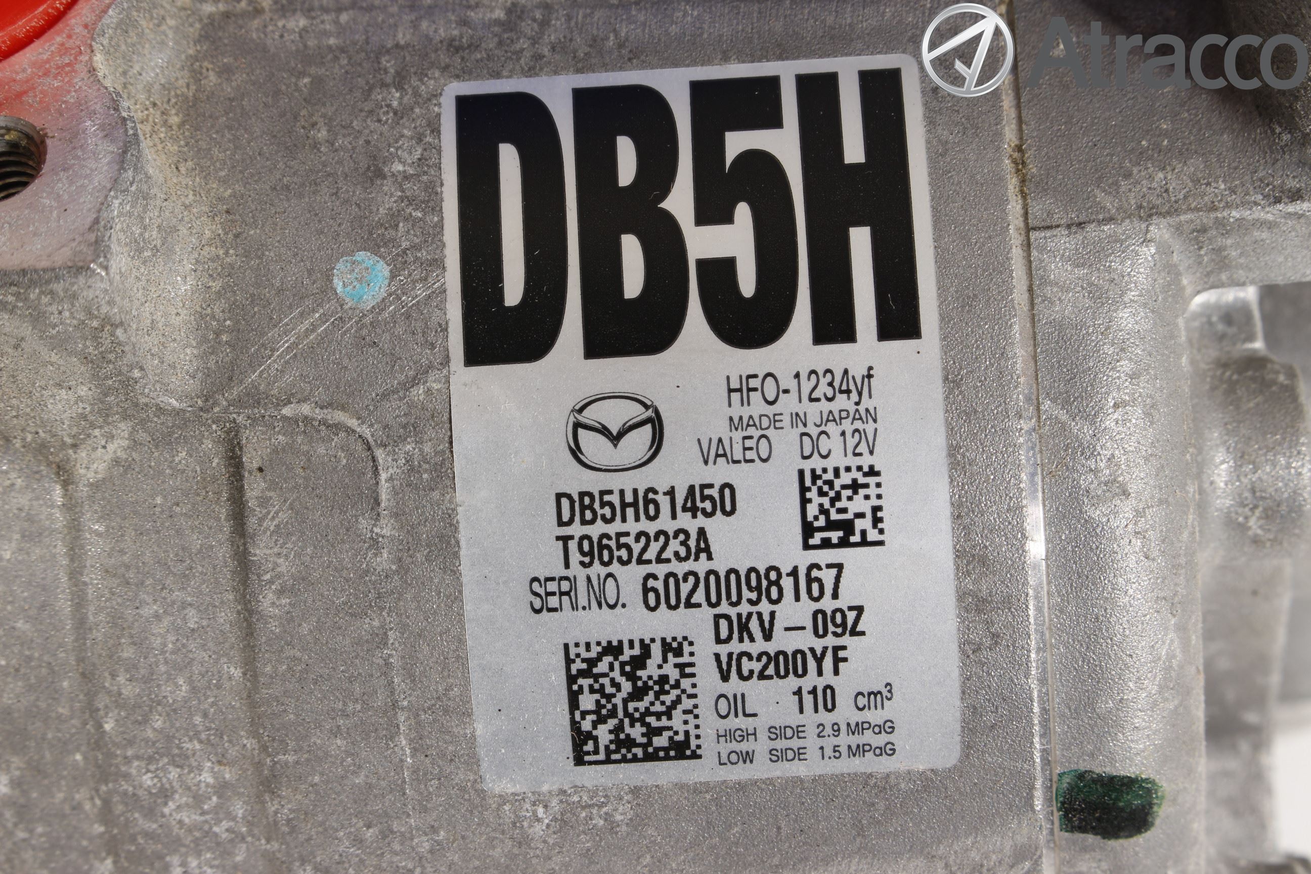 Mazda CX-3 Ac Kompressor