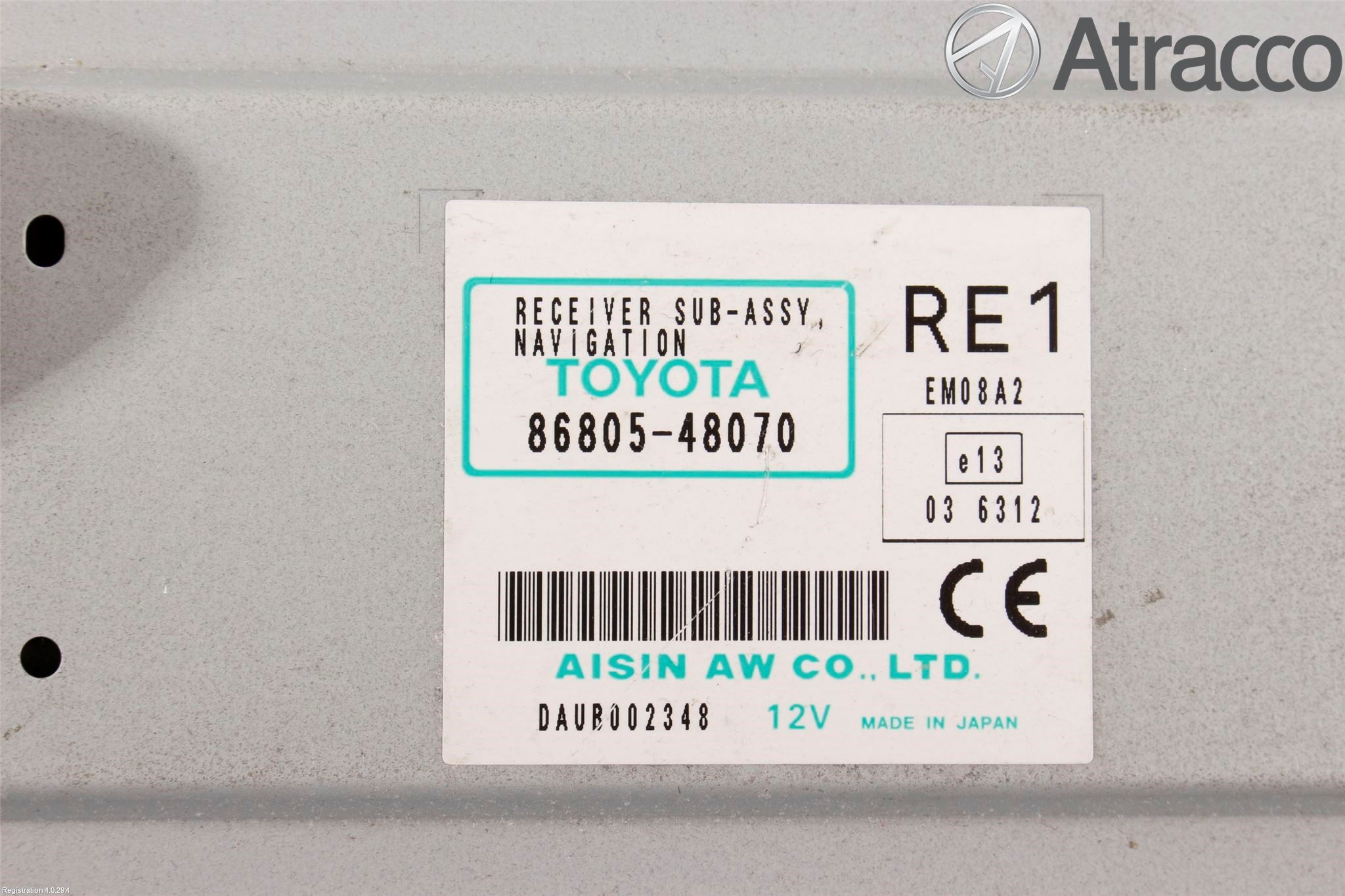 Lexus RX AL10 09-15 Cd Radio - Multimediapanel