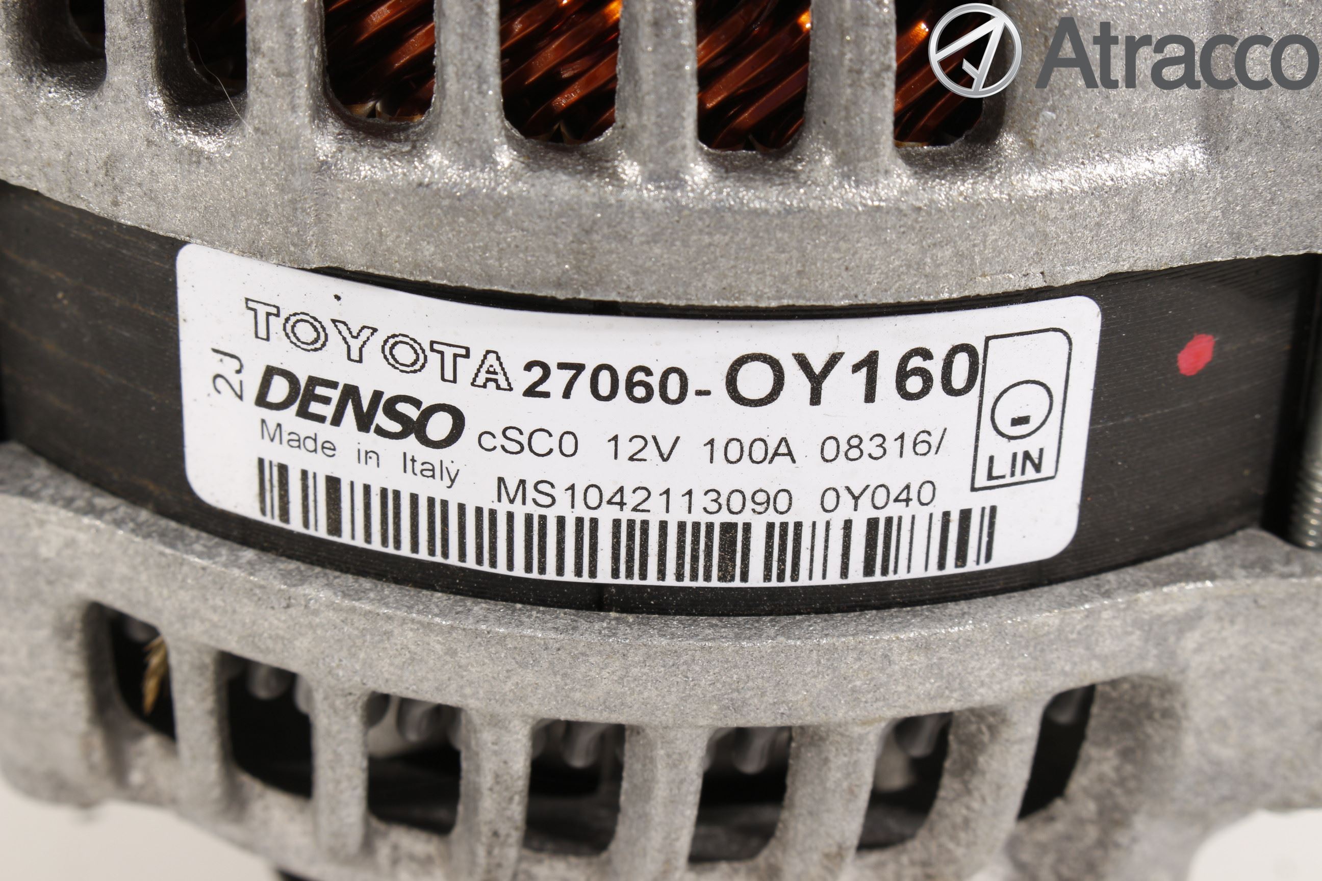 Toyota YARIS XP130 15-20 Generator