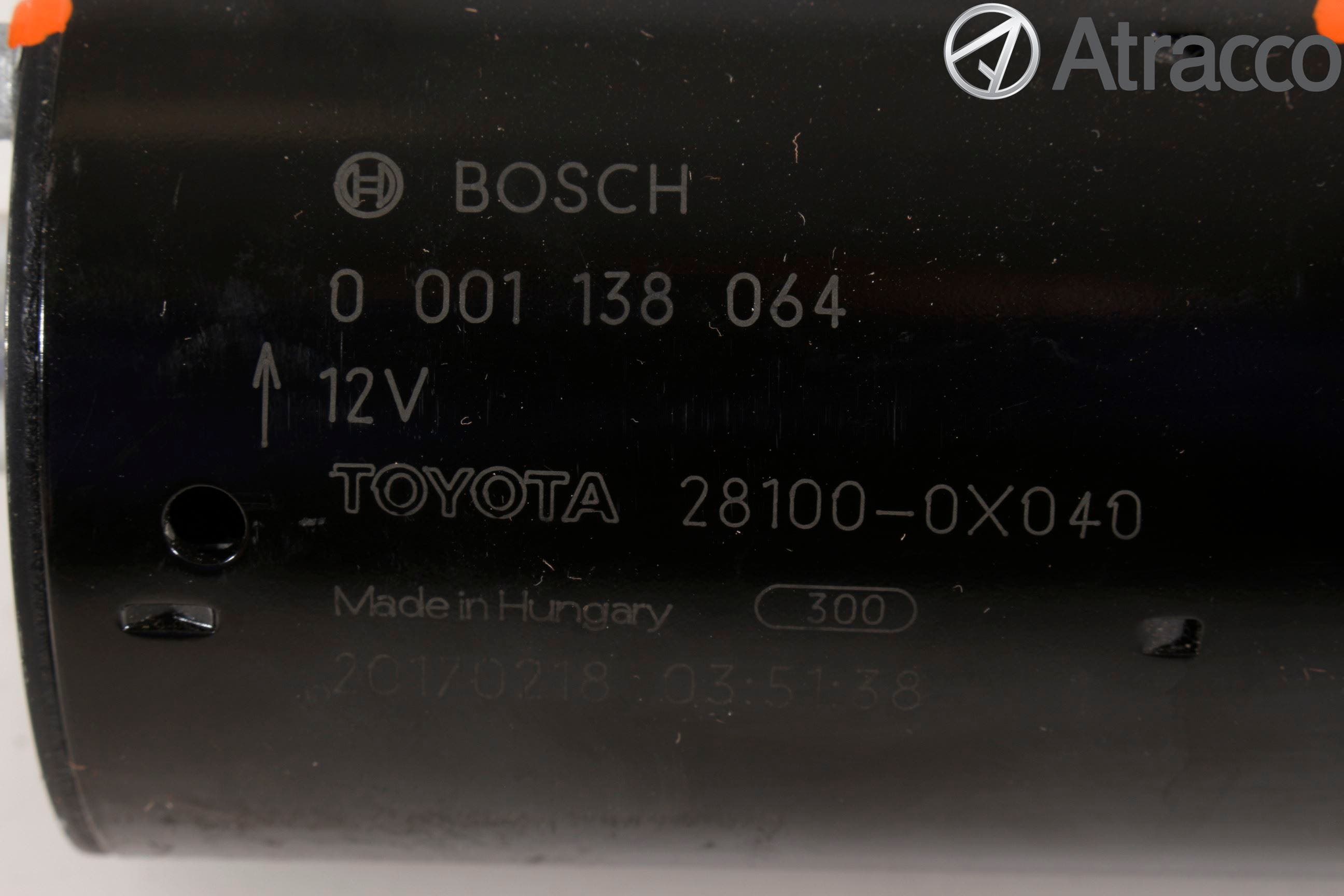 Toyota VERSO 09-18 Startmotor Diesel