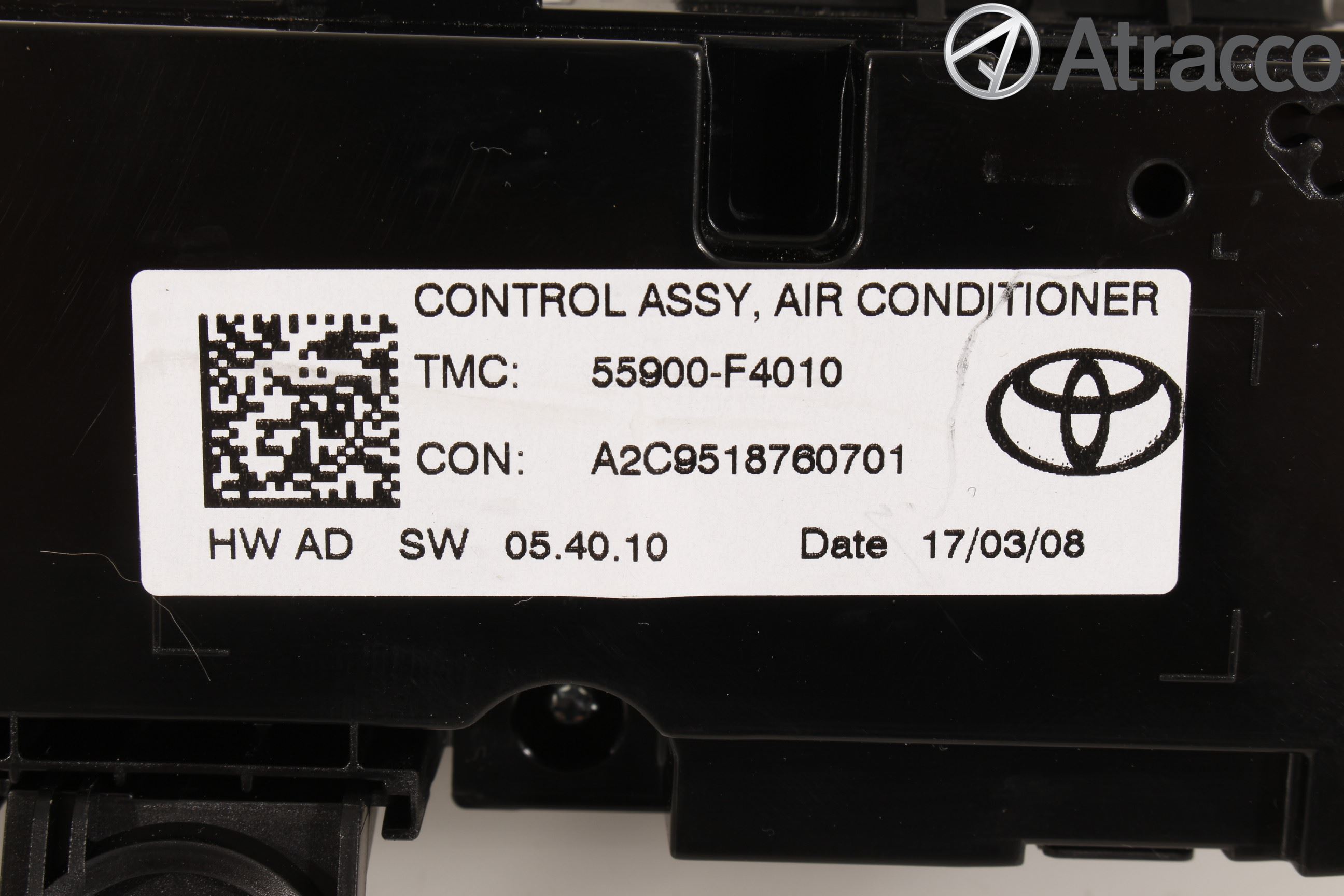 Toyota C-HR 16-23 Ac Styrenhet Ac Manöveren