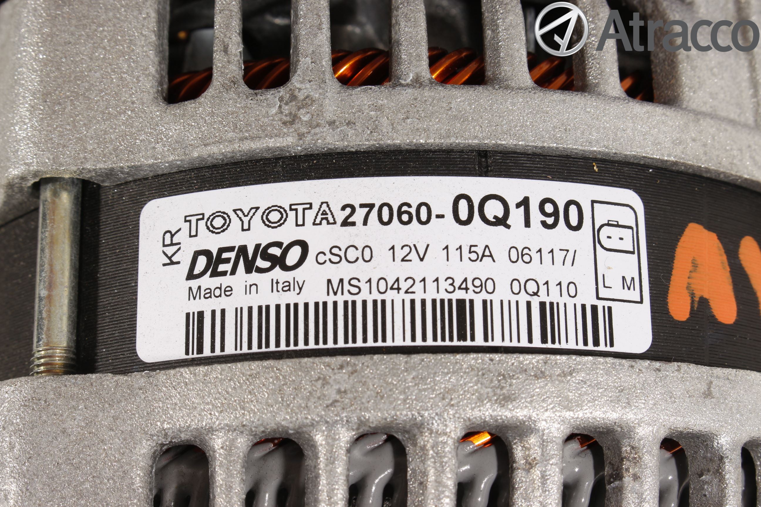 Toyota AYGO 15-21 Generator