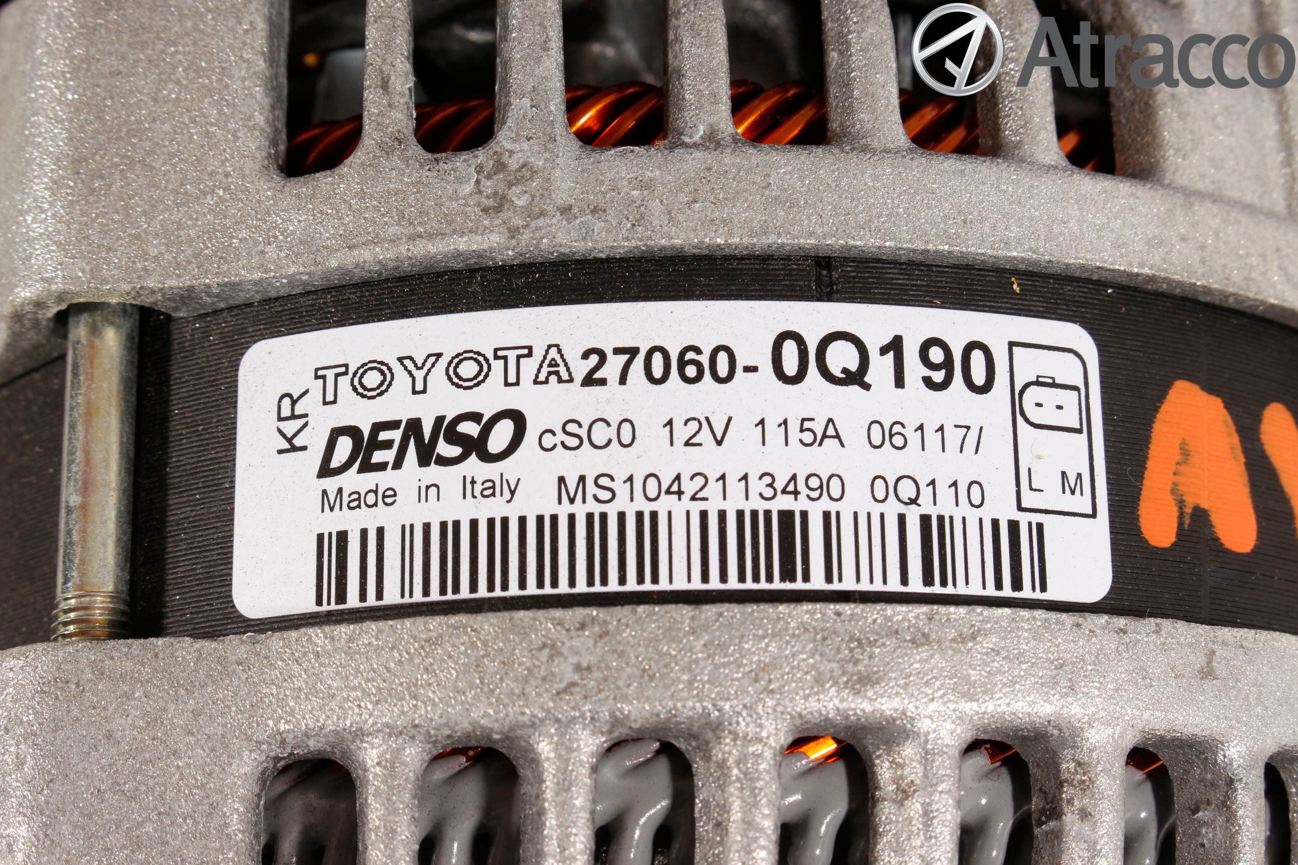 Toyota AYGO 15-21 Generator