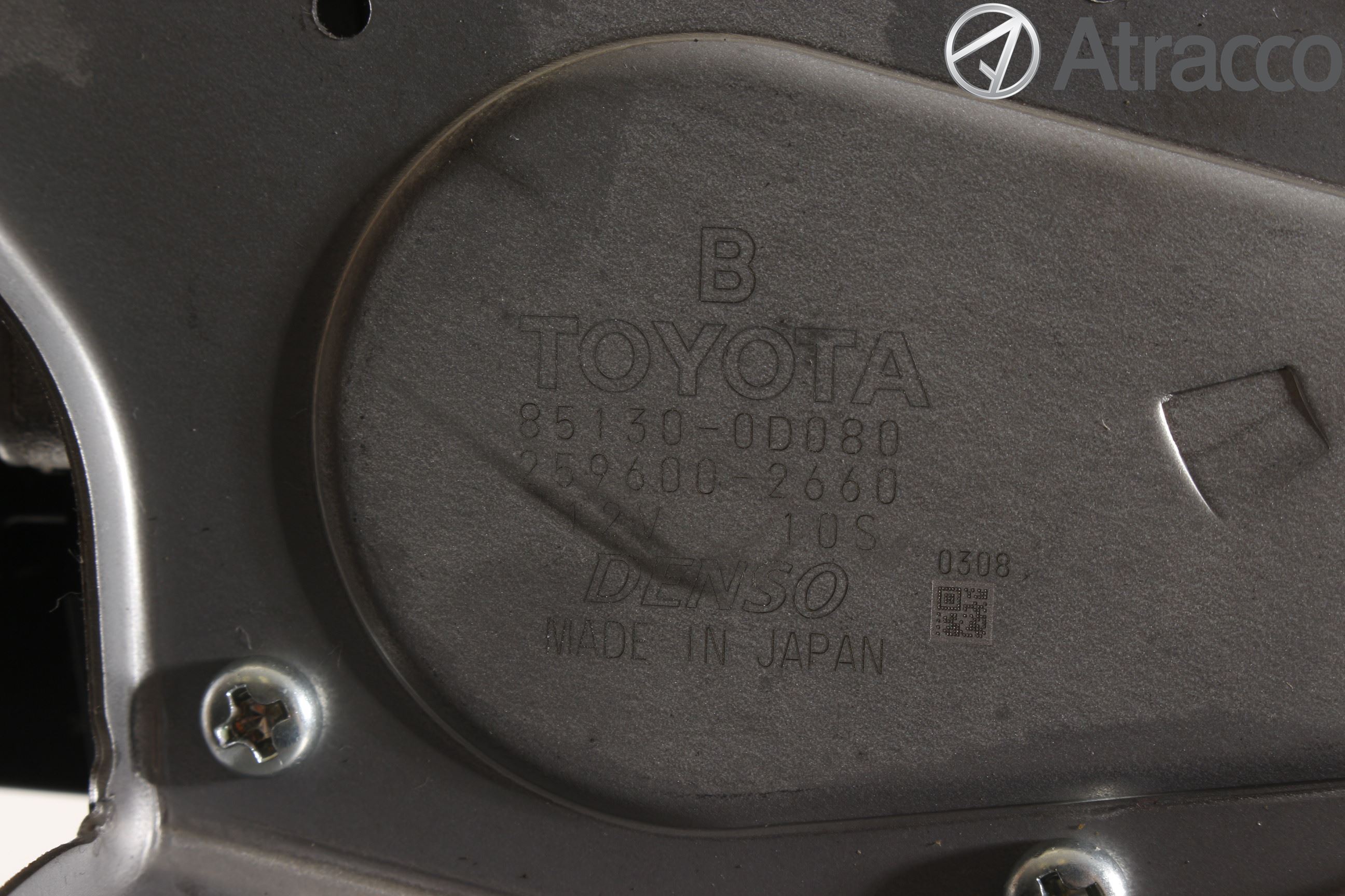 Toyota YARIS XP130 15-20 Torkarmotor Baklucka
