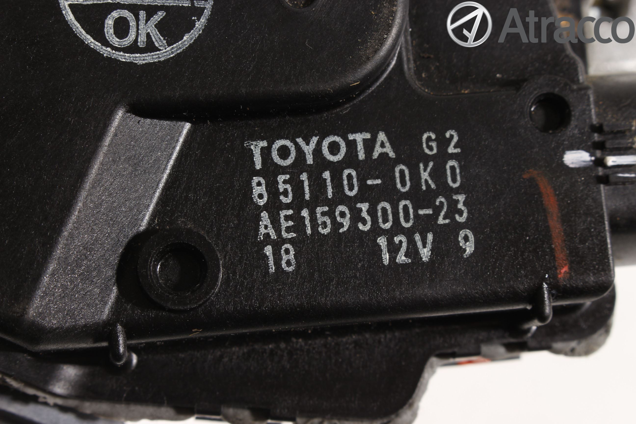 Toyota HILUX 05-16 Torkarmotor Vindruta