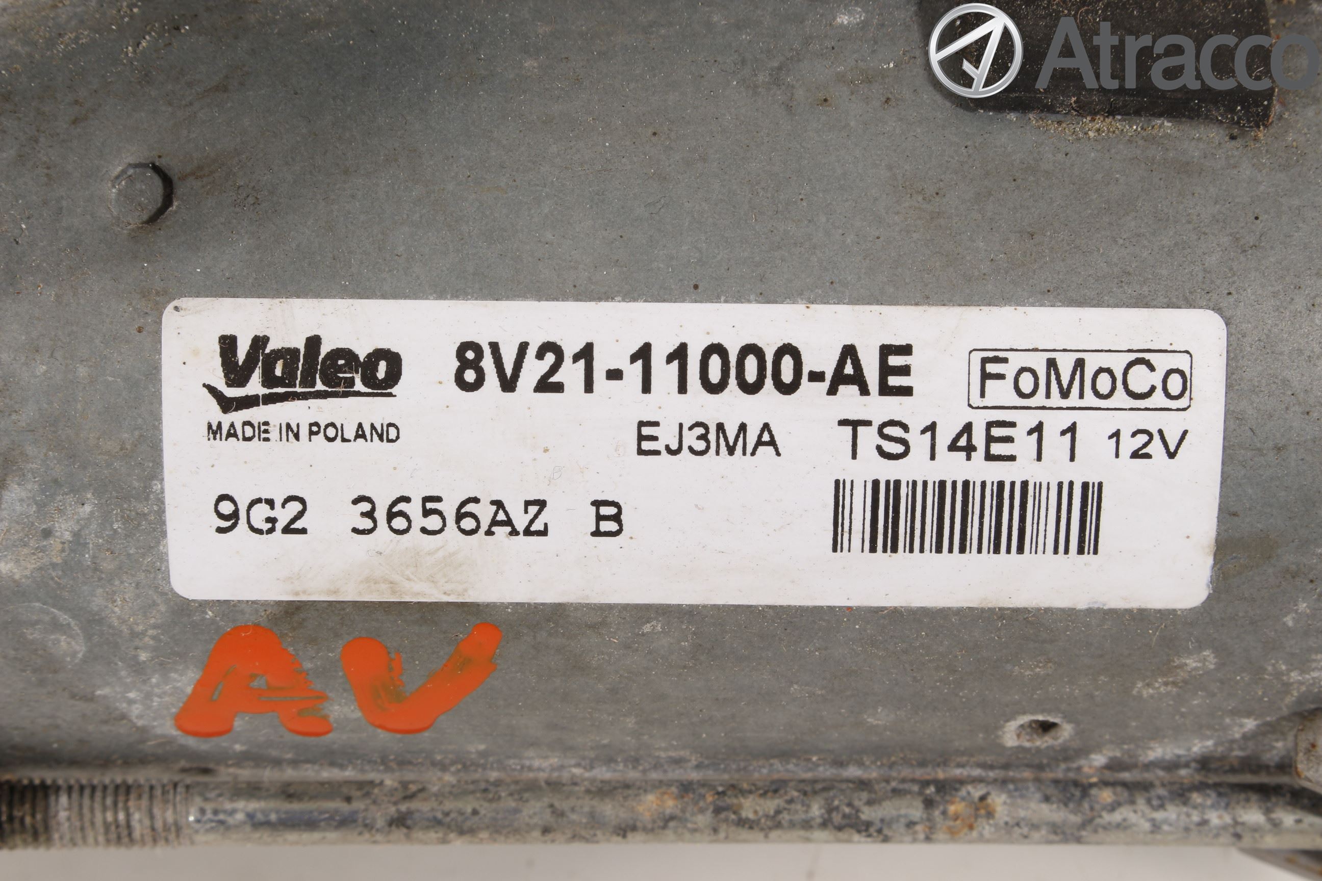 Ford FIESTA 09-12 Startmotor Diesel