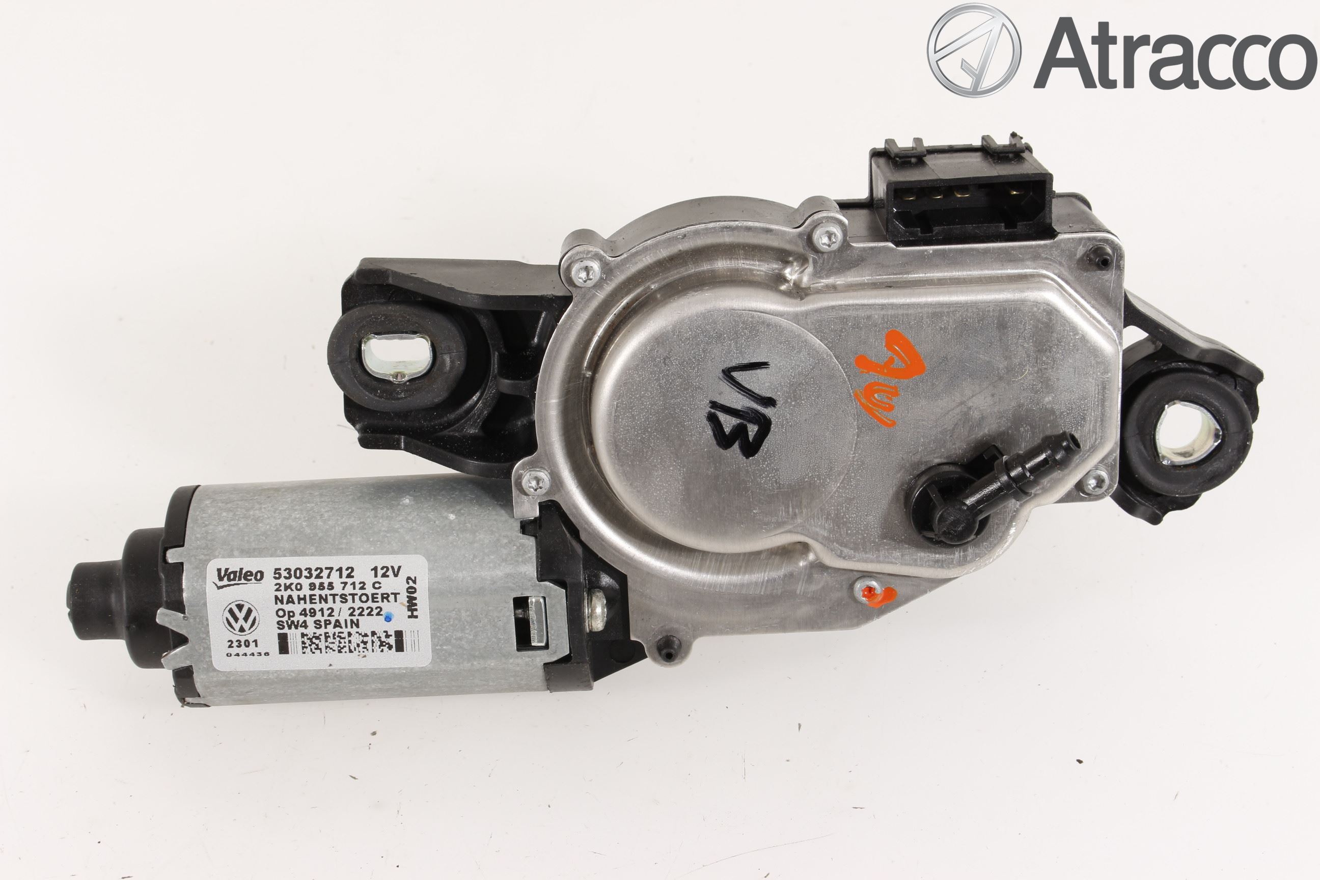 Volkswagen VW CADDY 11-15 Torkarmotor Baklucka