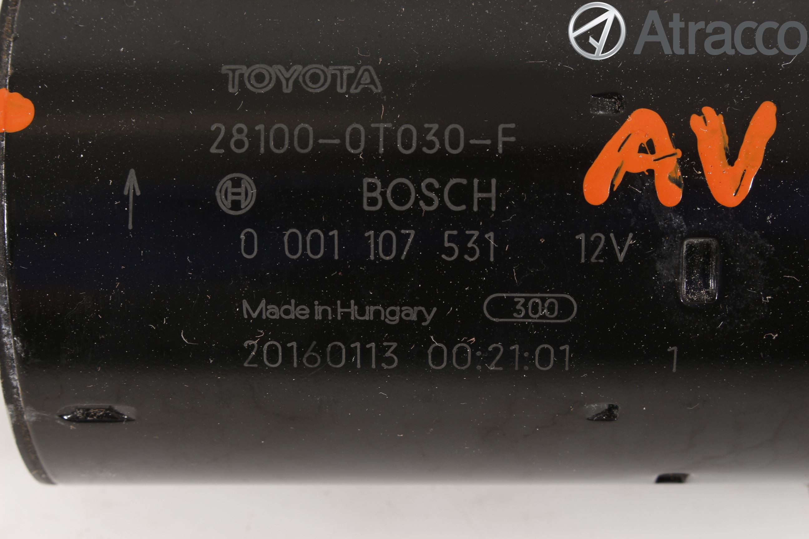 Toyota AURIS 13-19 Startmotor