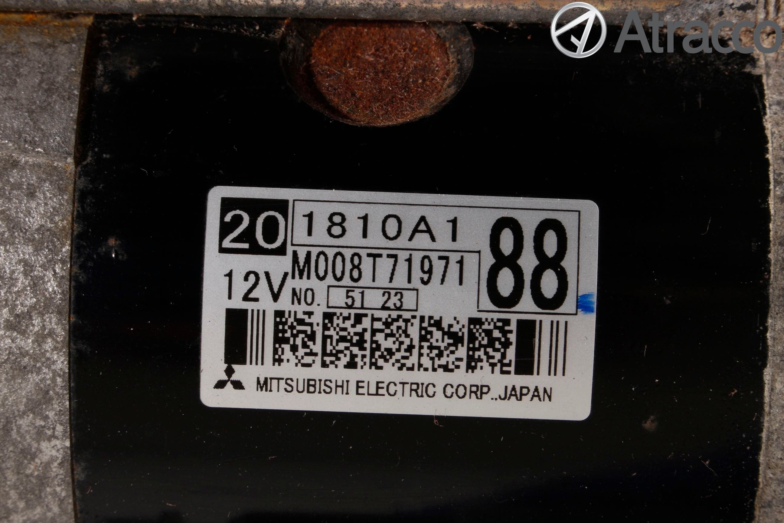 Mitsubishi ASX 10-22 Startmotor Diesel