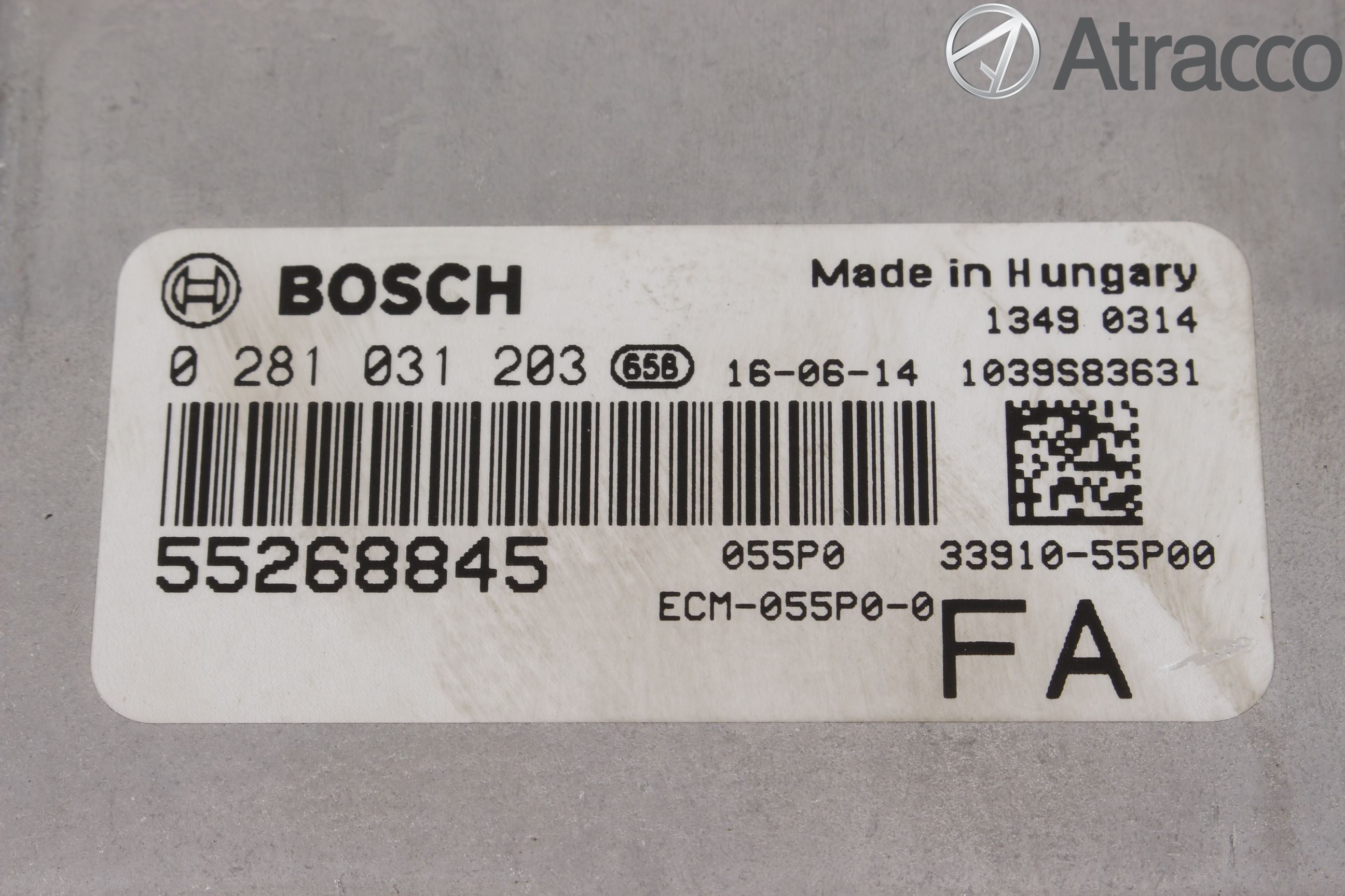 Suzuki VITARA 15- Styrenhet Insprut Bensin