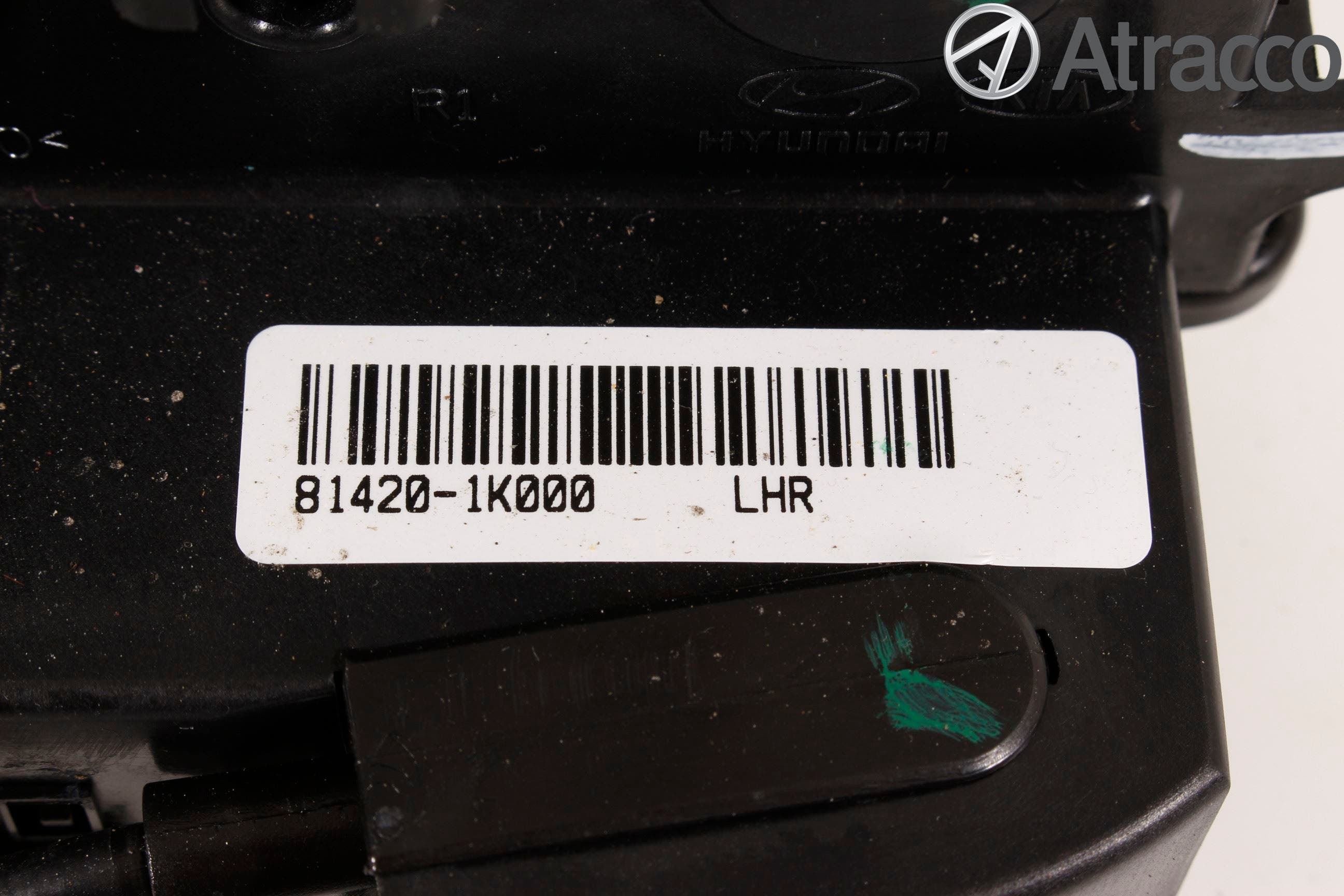 Hyundai ix20 Låskista-Dörrlås