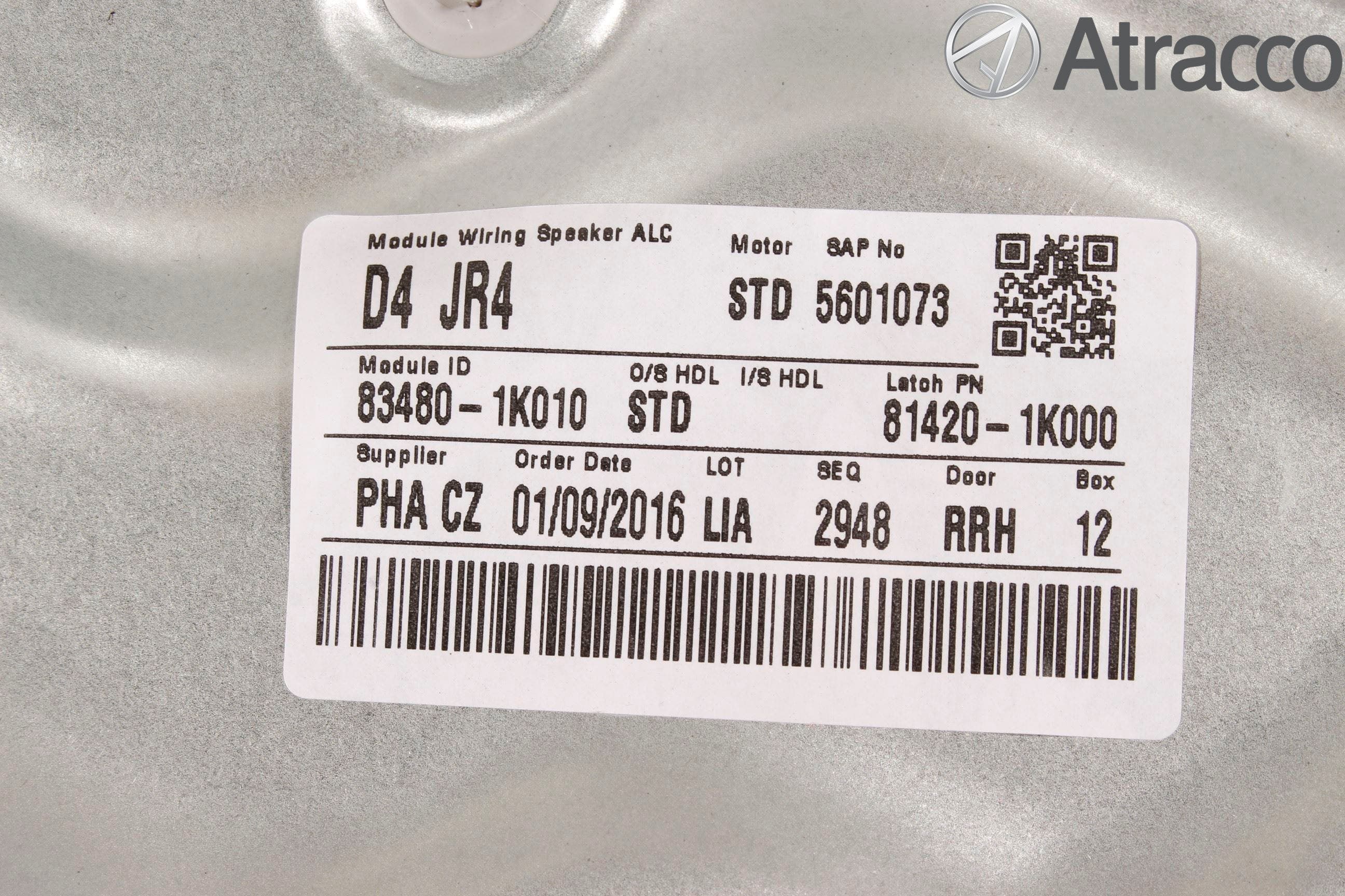 Hyundai ix20 Fönsterhissmekanism