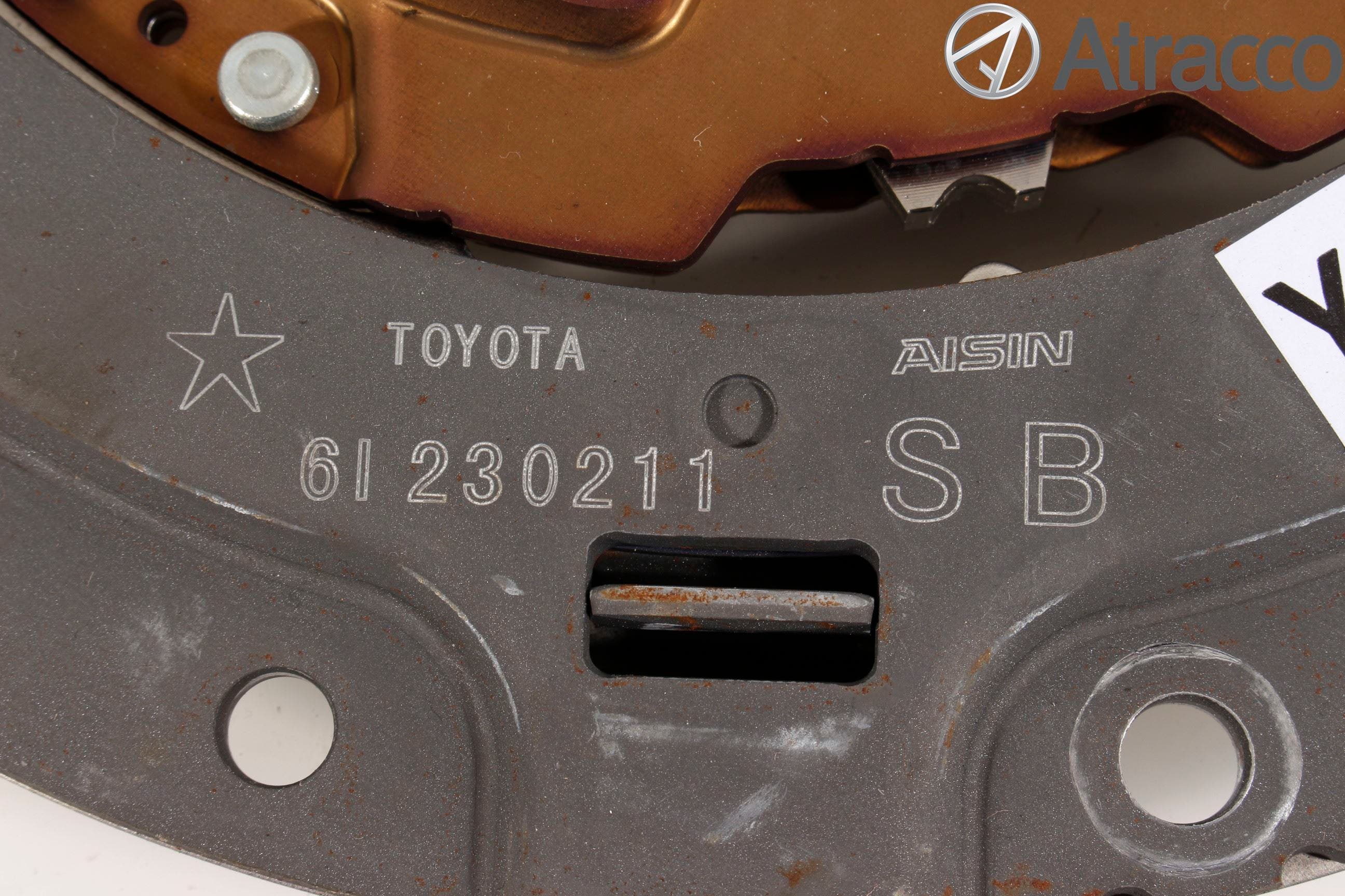 Toyota AURIS 13-19 Koppling-Lamell