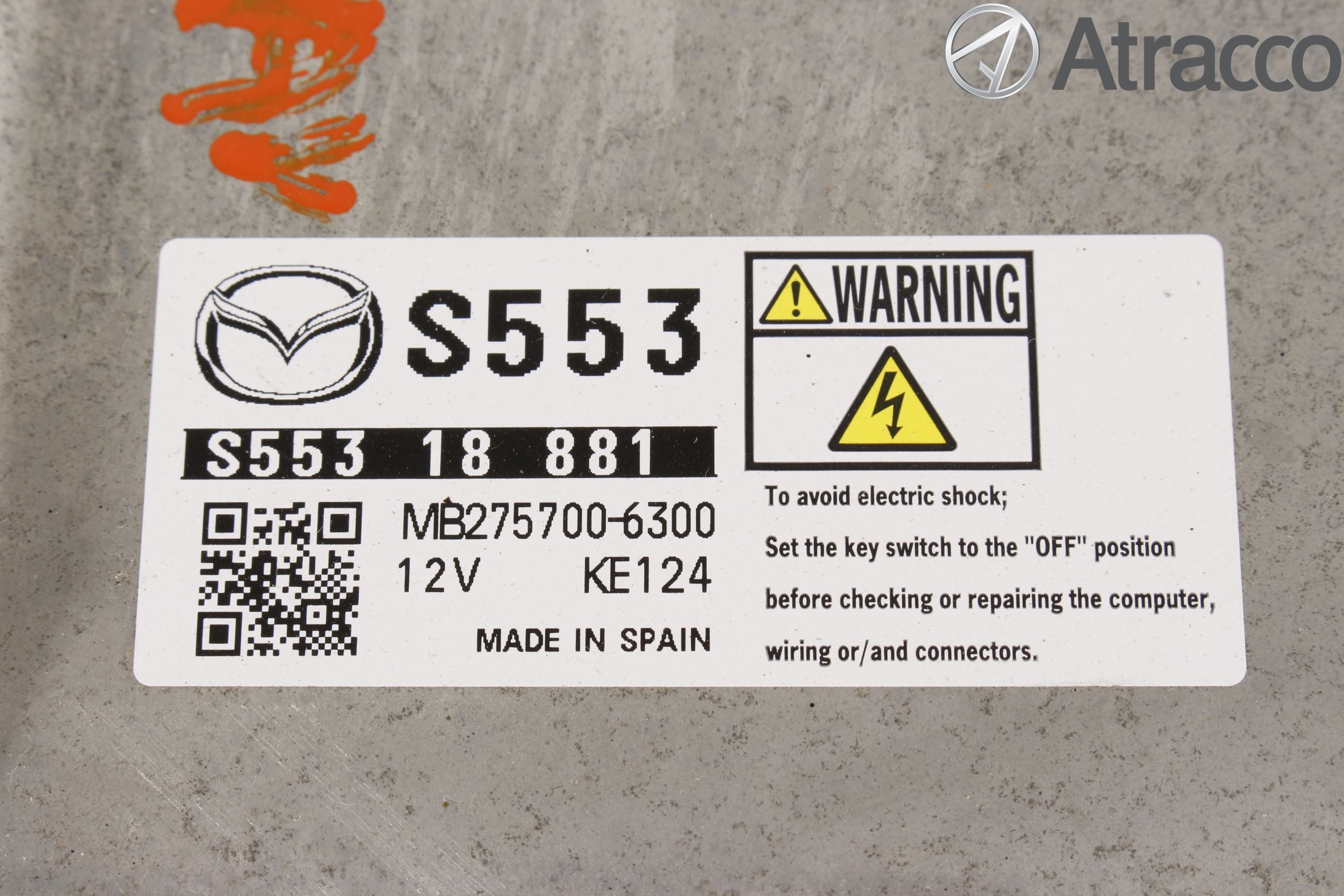 Mazda CX-3 Styrenhet Insprut Bensin