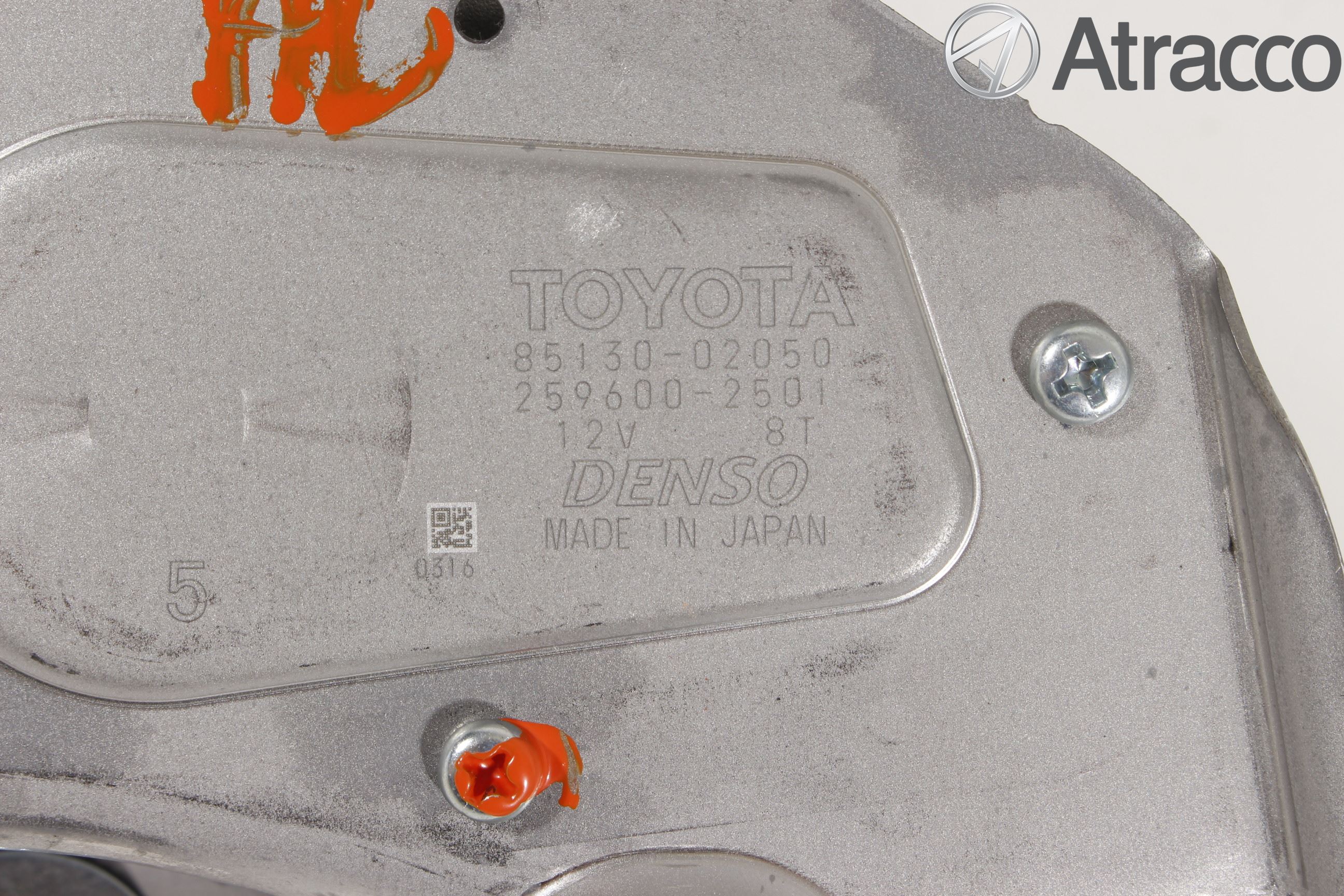 Toyota AURIS 13-19 Torkarmotor Baklucka