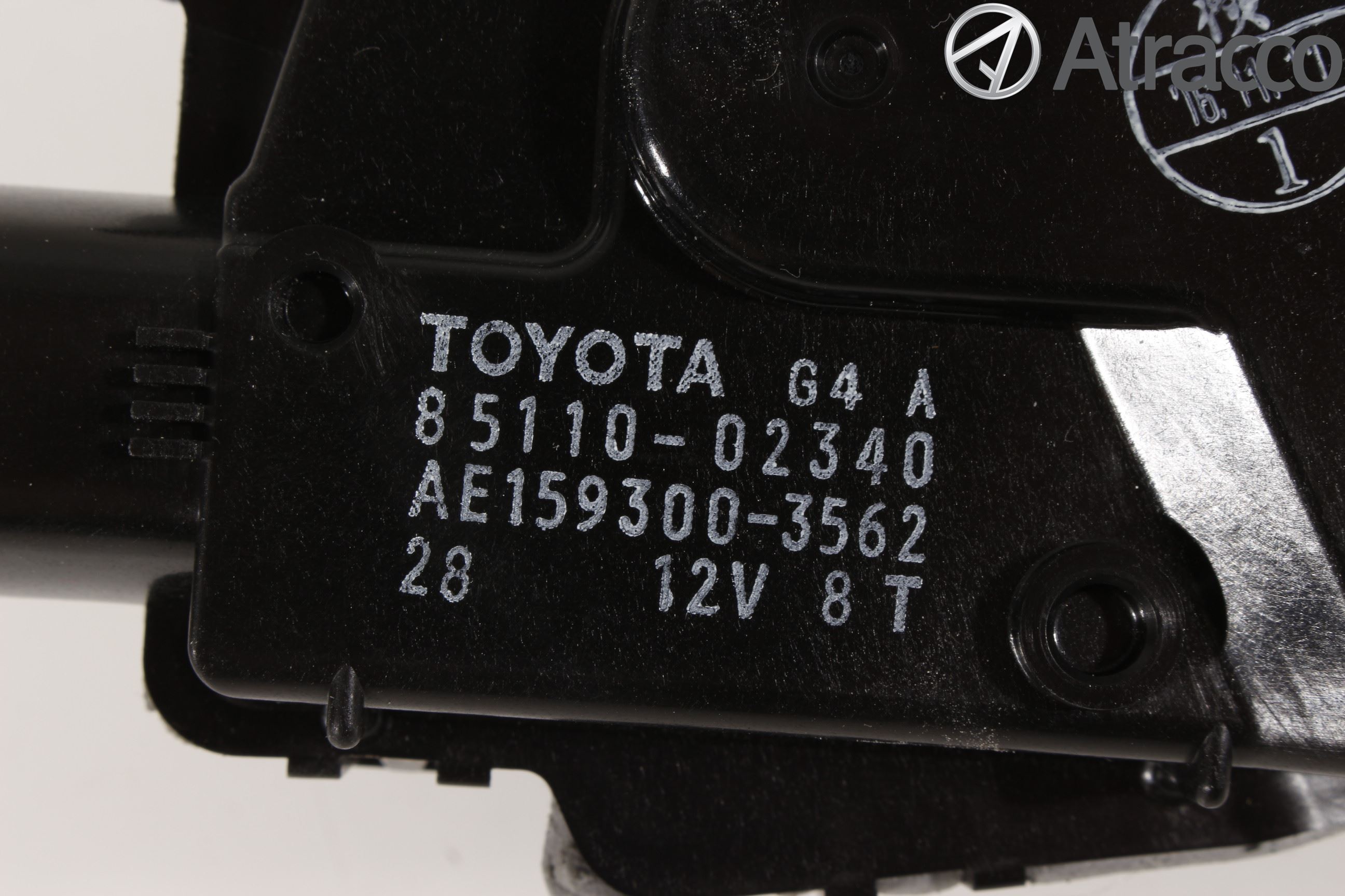 Toyota AURIS 13-19 Torkarmotor Vindruta