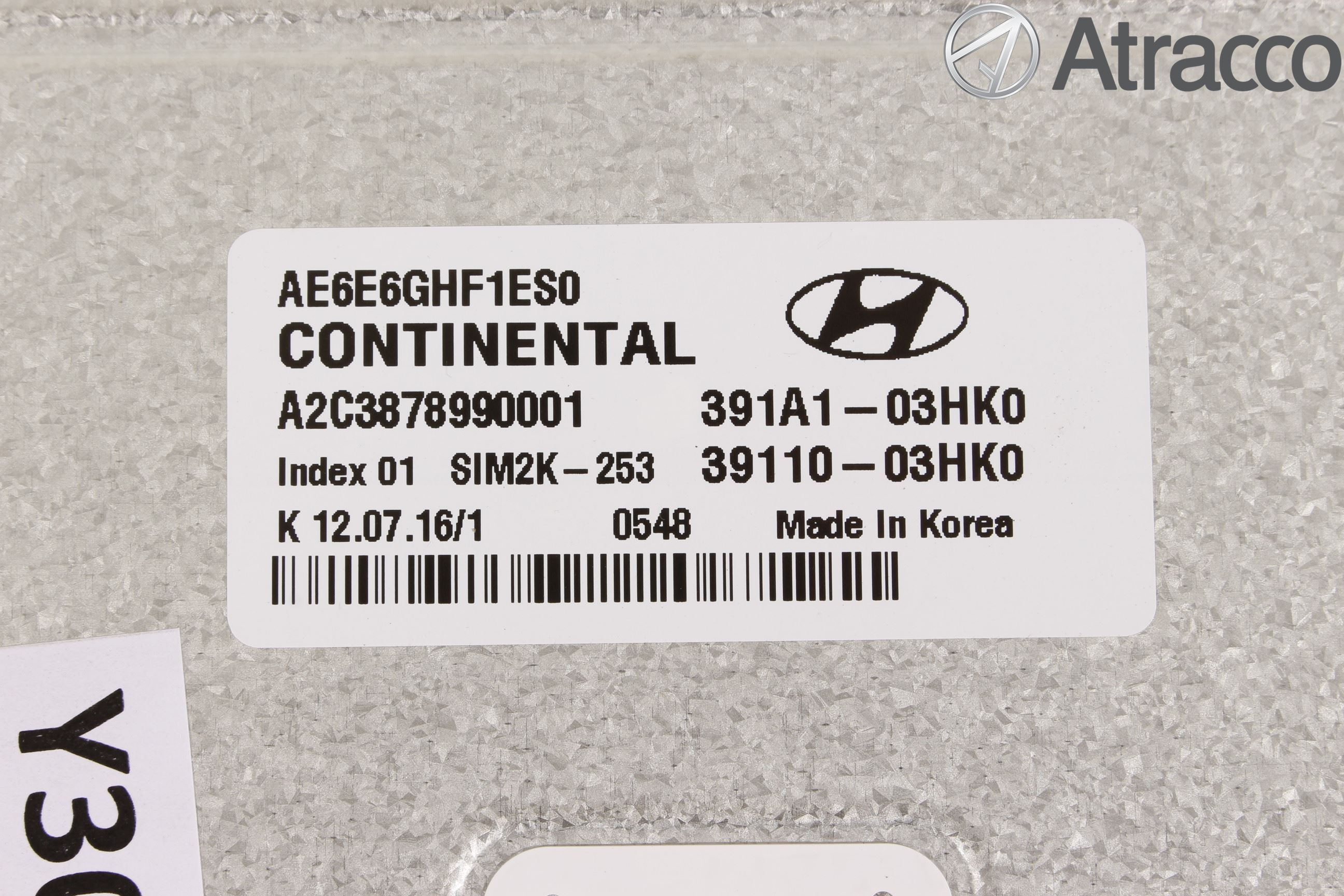 Hyundai IONIQ AE 17-22 Styrenhet Insprut Bensin