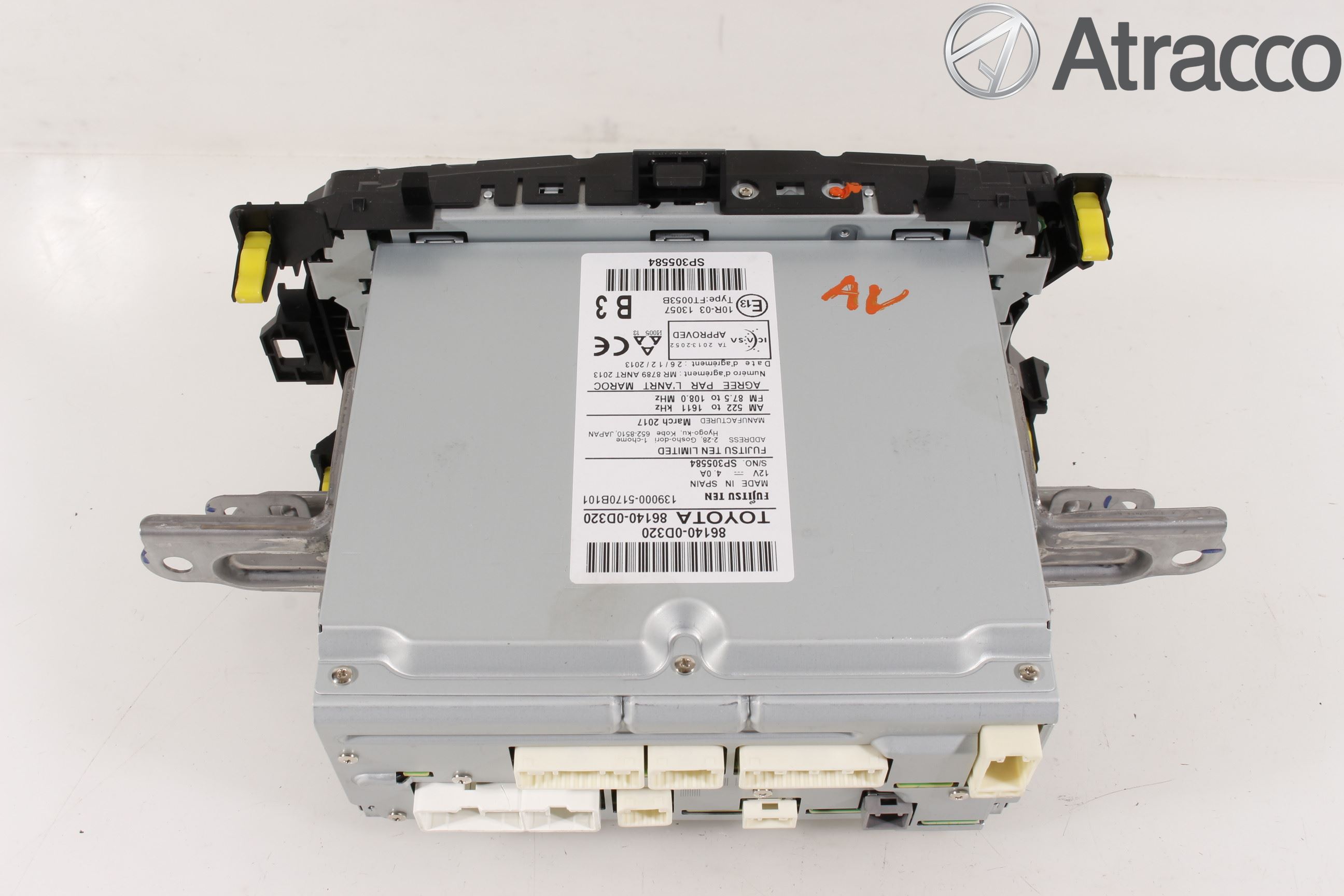 Toyota YARIS XP130 15-20 Cd Radio - Multimediapanel