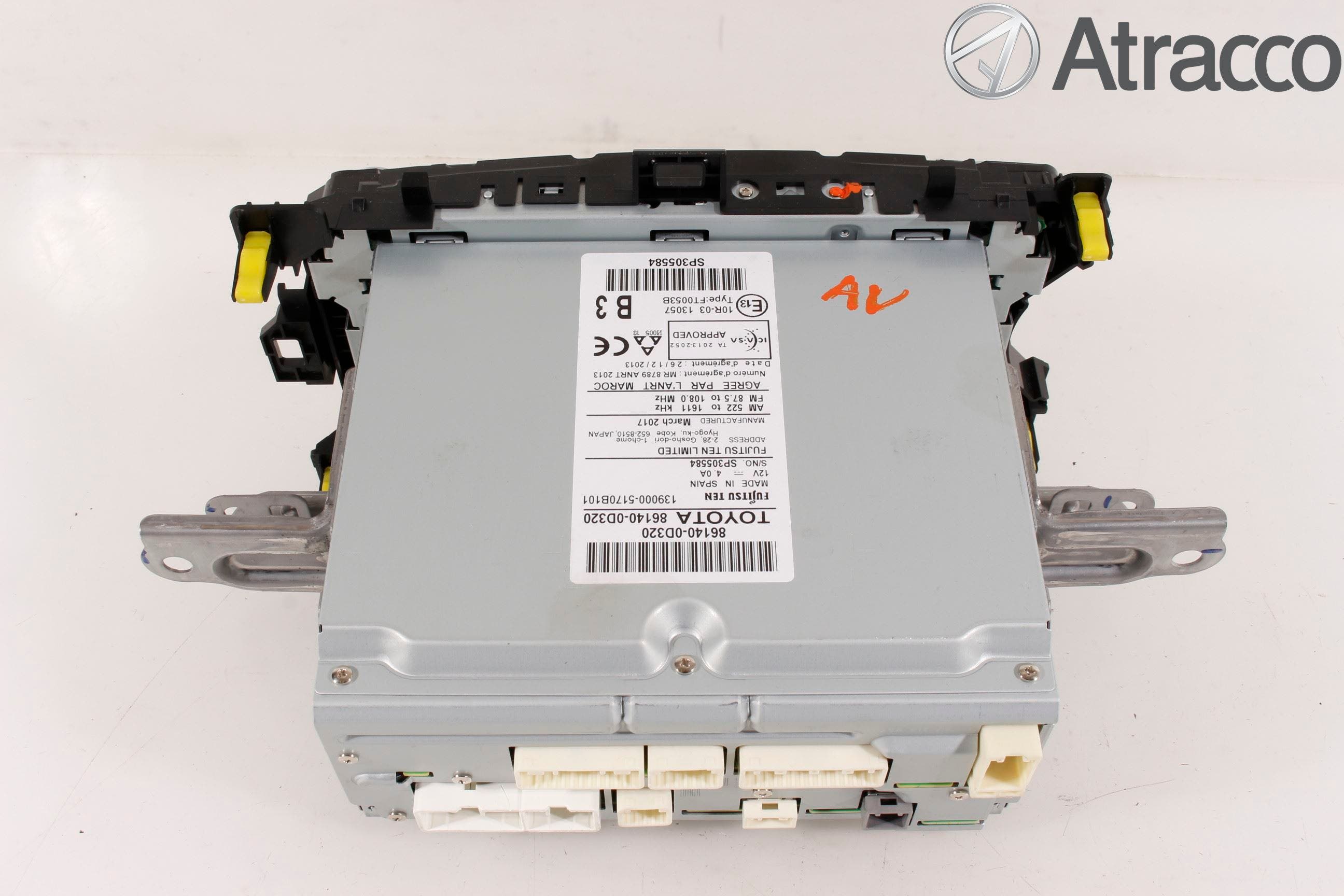 Toyota YARIS XP130 15-20 Cd Radio - Multimediapanel