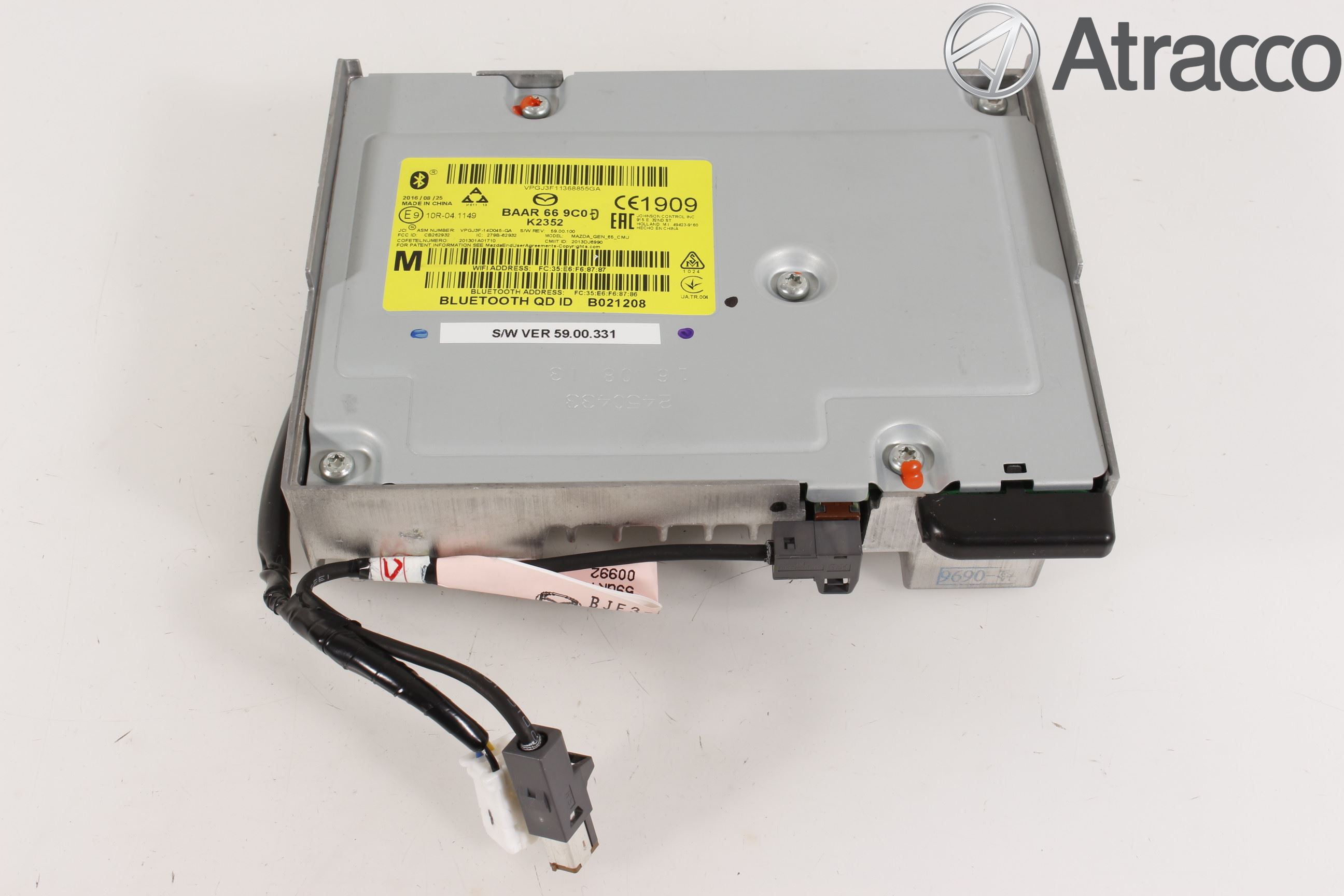 Mazda 3 III 14-19 Cd Radio - Multimediapanel