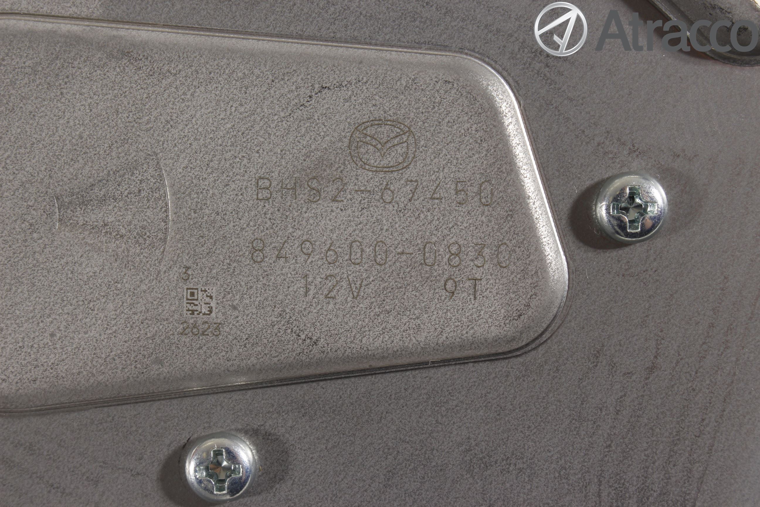 Mazda 3 III 14-19 Torkarmotor Baklucka