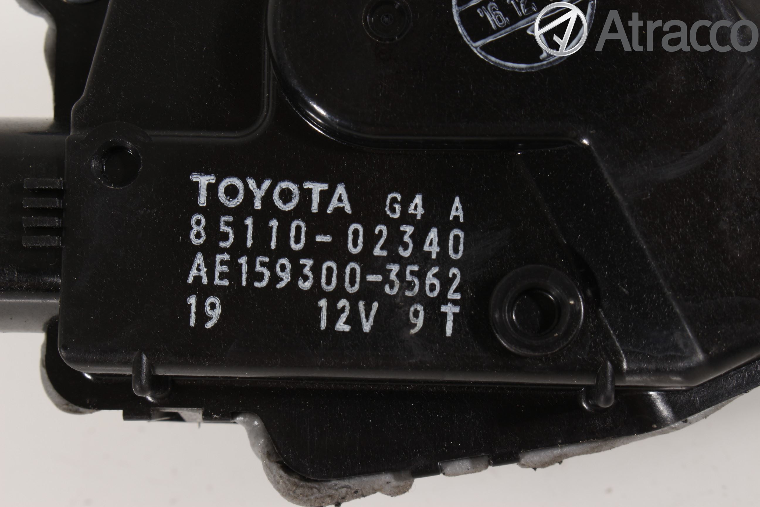 Toyota AURIS 13-19 Torkarmotor Vindruta