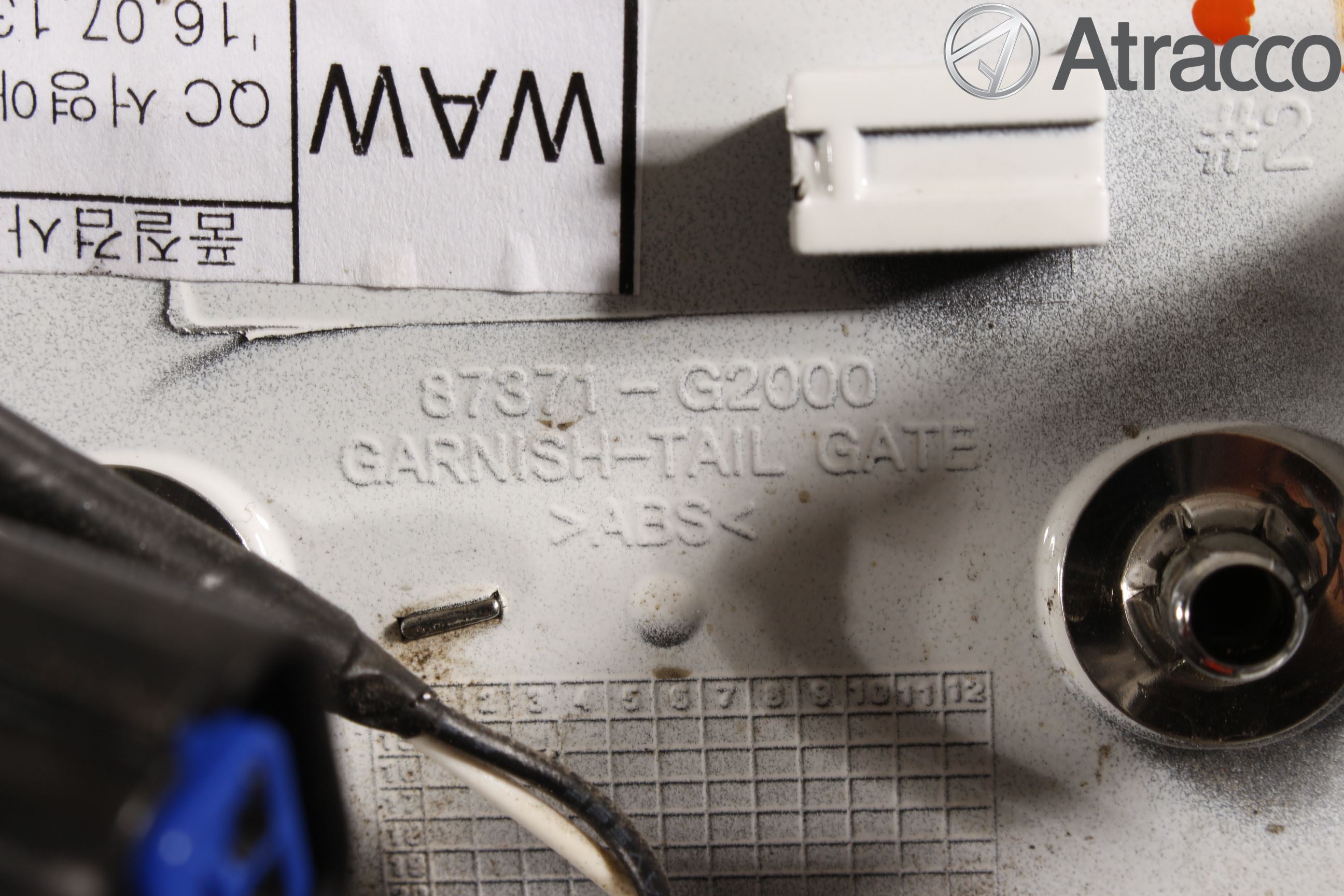 Hyundai IONIQ AE 17-22 Bakluckehandtag