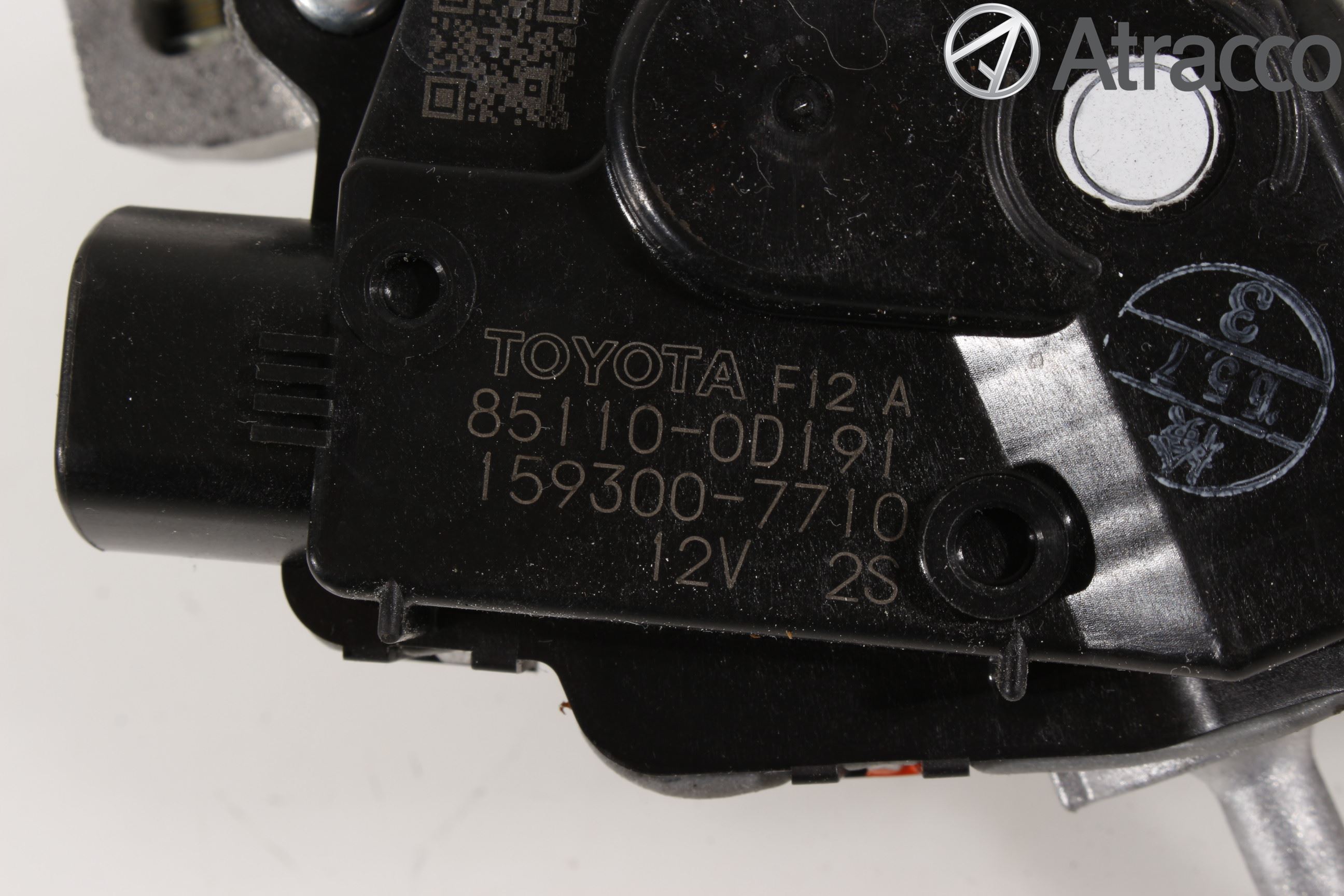 Toyota YARIS XP130 15-20 Torkarmotor Vindruta