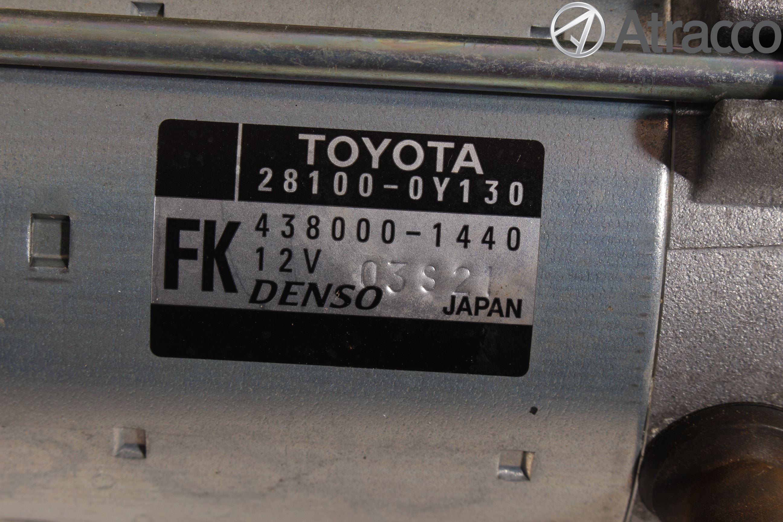 Toyota YARIS XP130 15-20 Startmotor