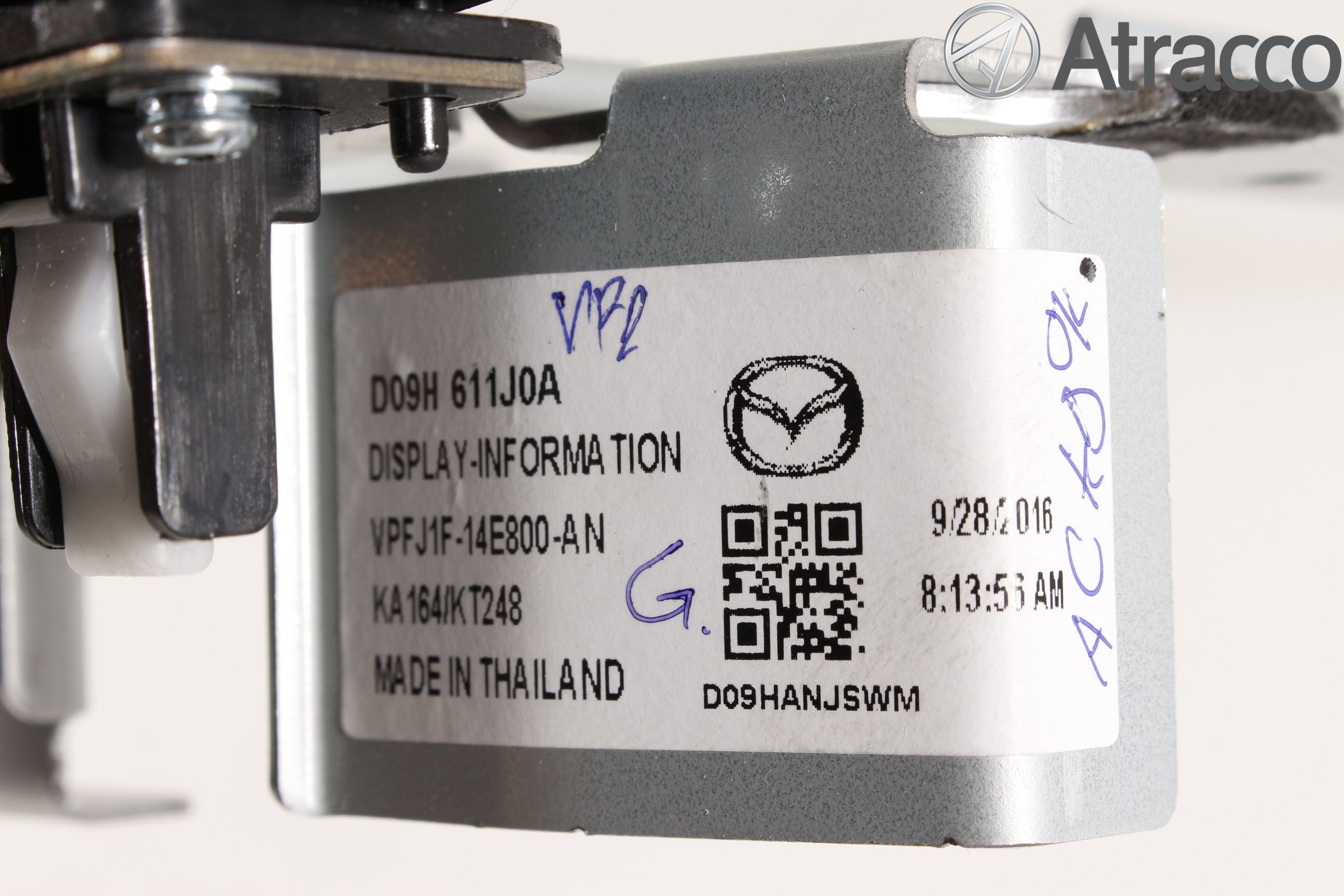 Mazda CX-3 Cd Radio - Multimediapanel