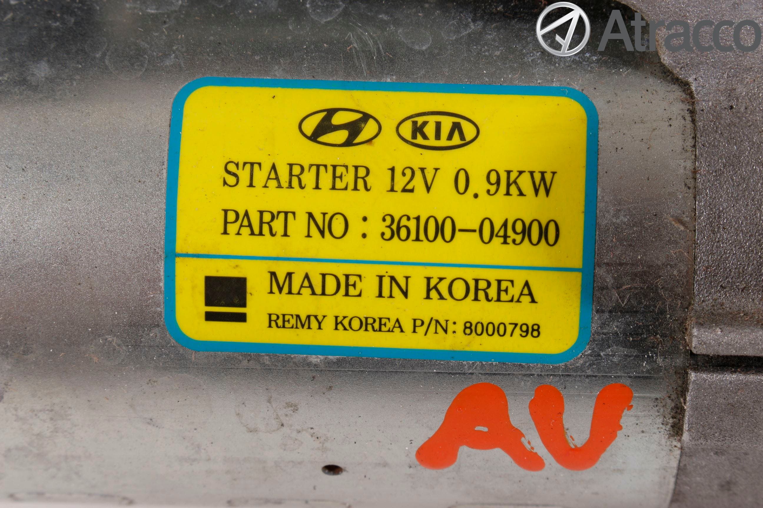 Hyundai i20 GB 15-20 Startmotor