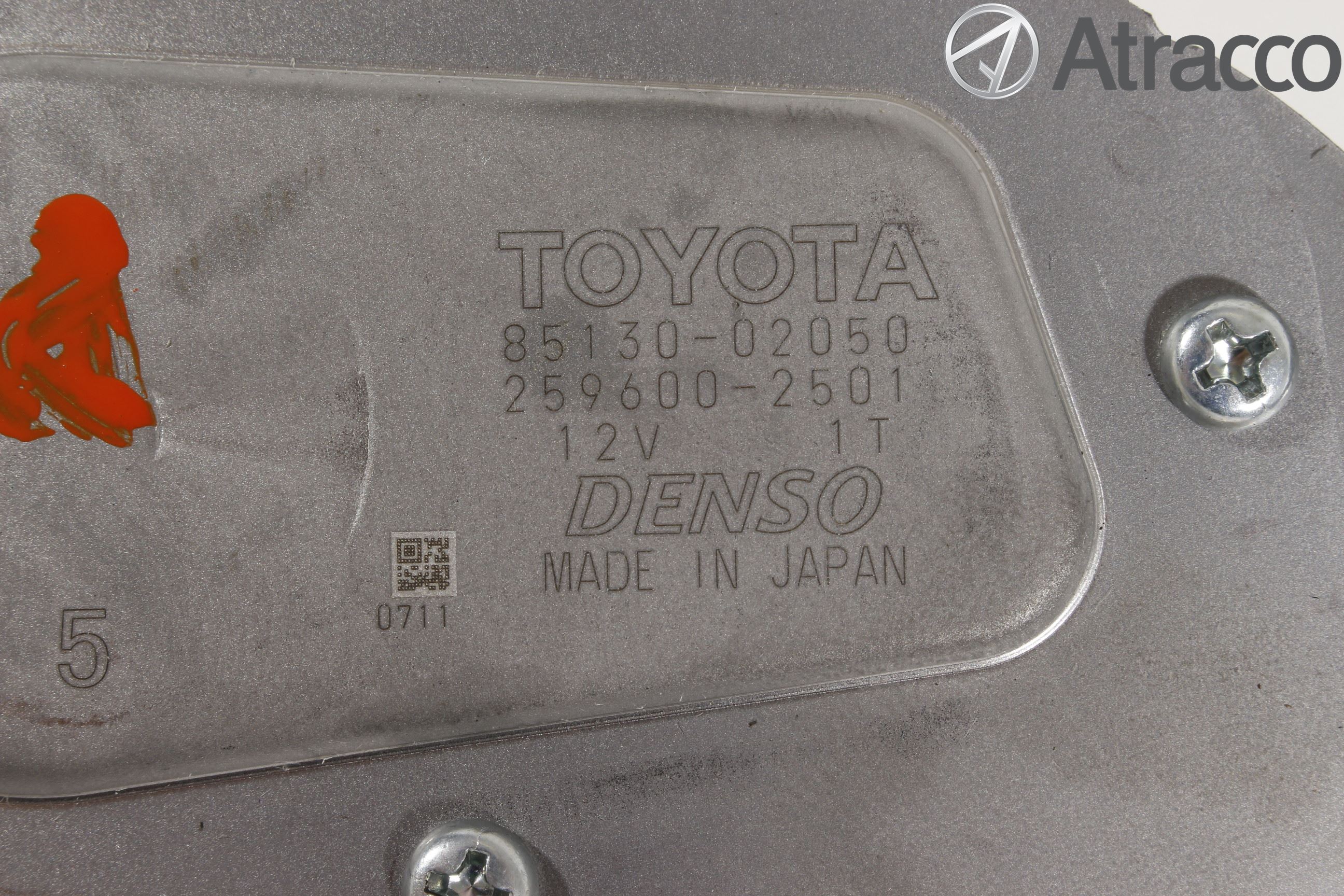 Toyota AURIS 13-19 Torkarmotor Baklucka