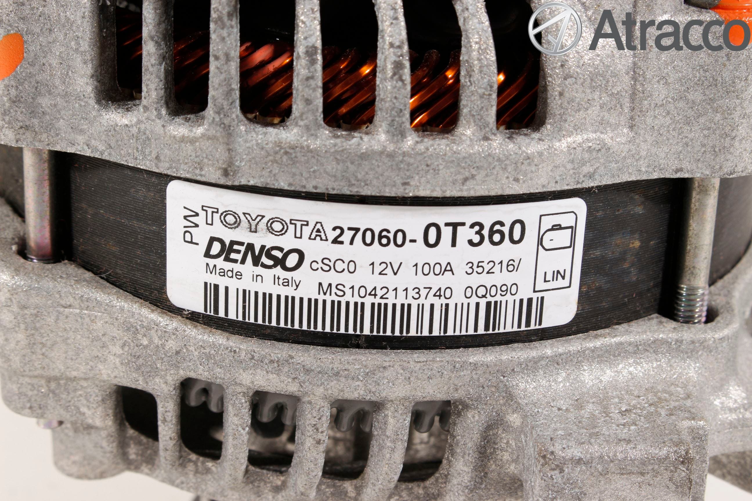 Toyota VERSO 09-18 Generator