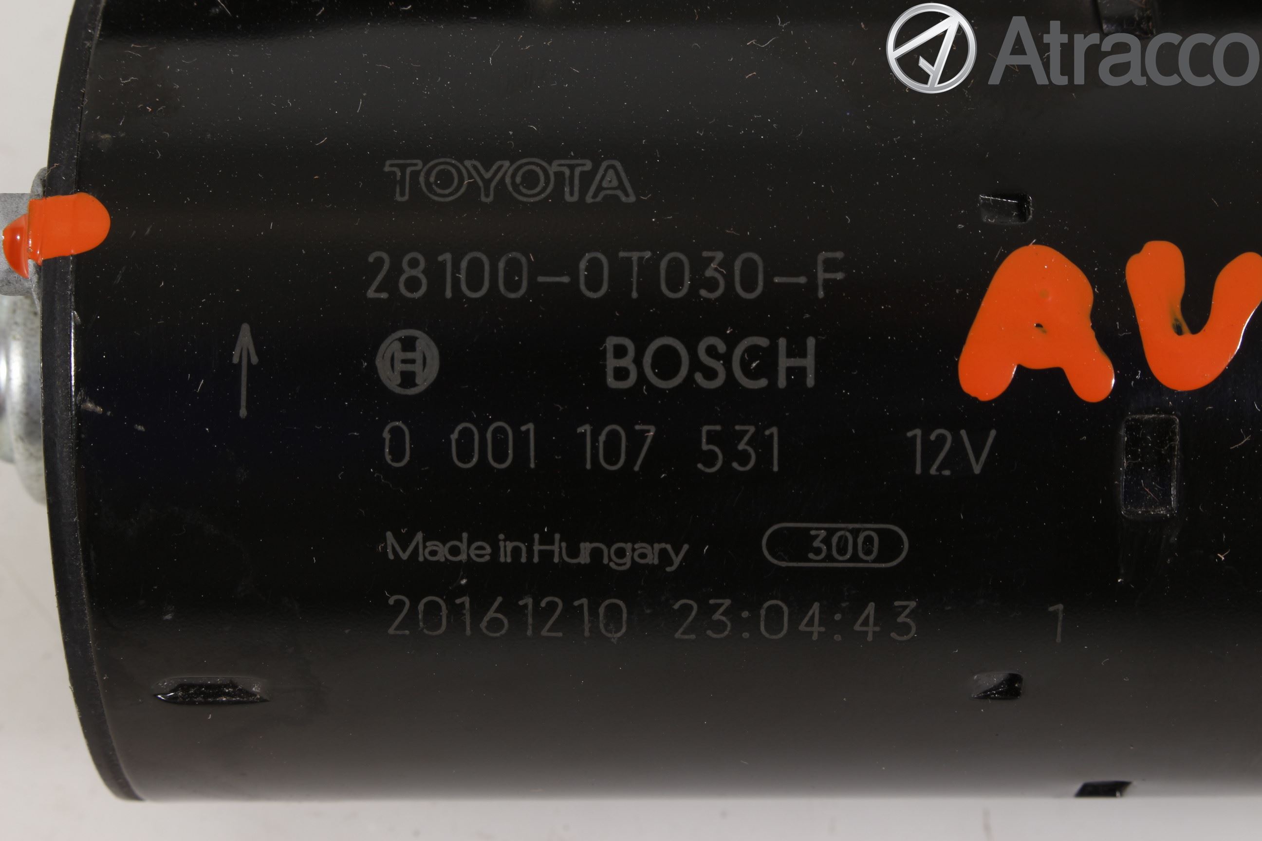 Toyota VERSO 09-18 Startmotor