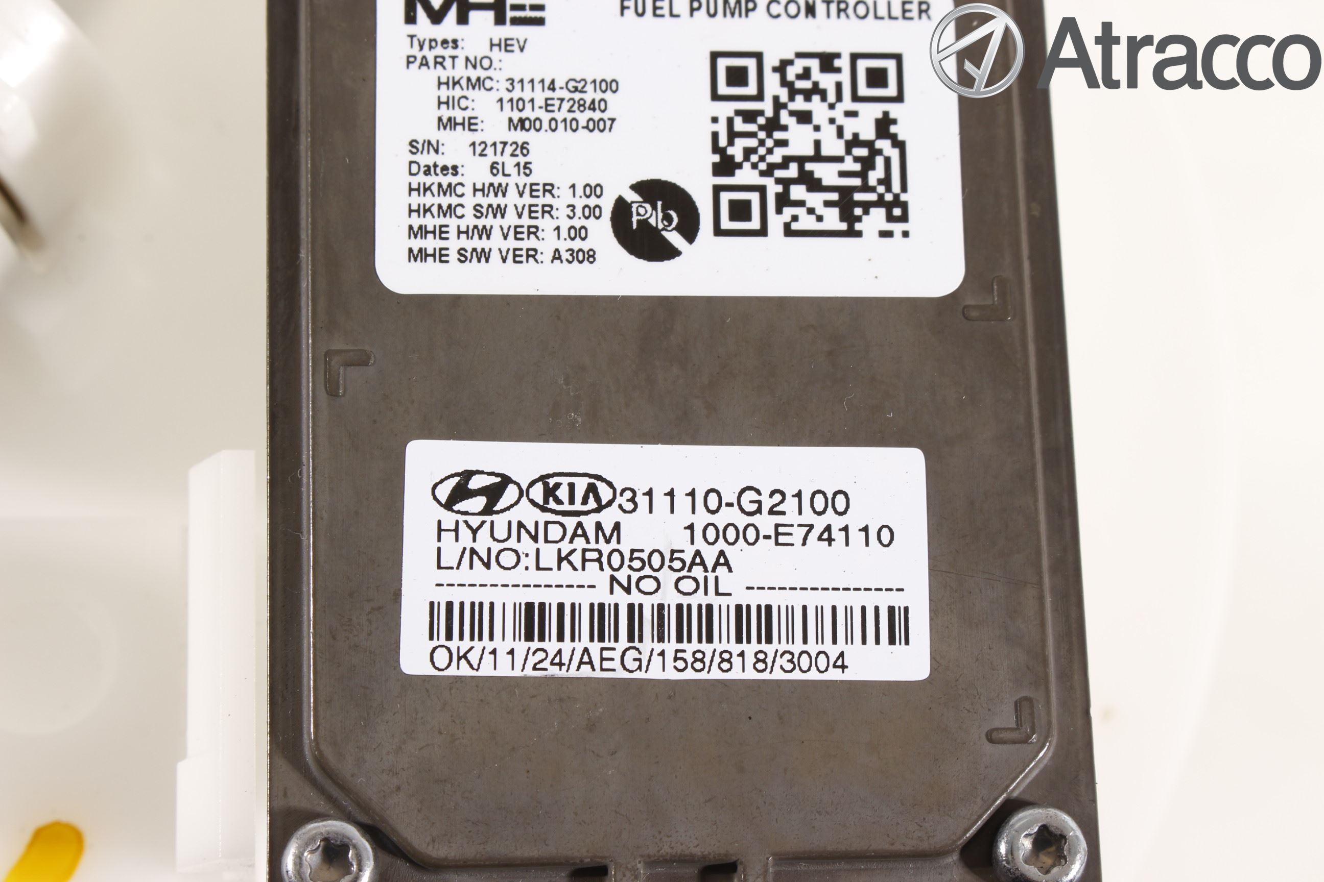 Hyundai IONIQ AE 17-22 Bränslepump El